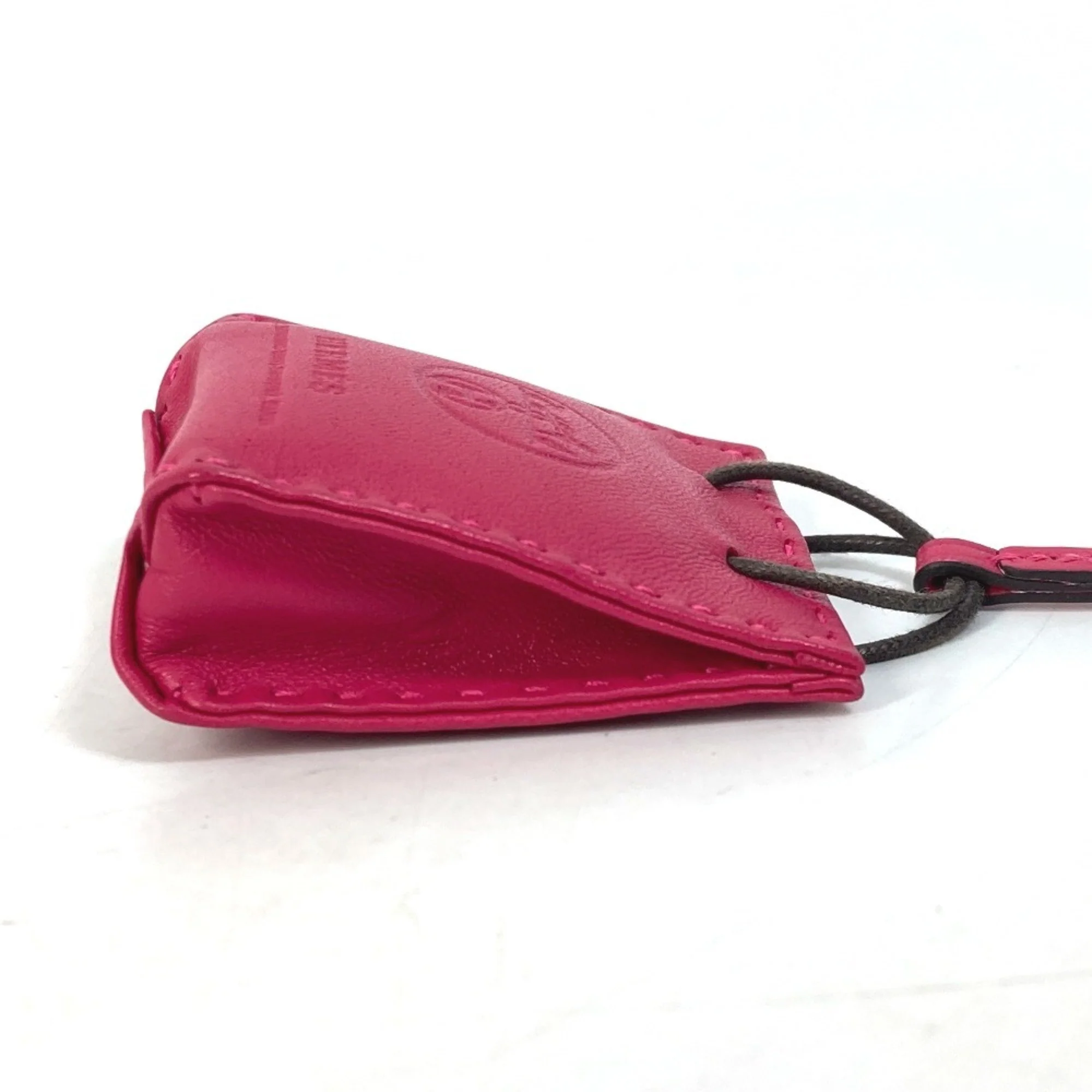Charm Agneau Milo Pink Handbag Charm - Image 3
