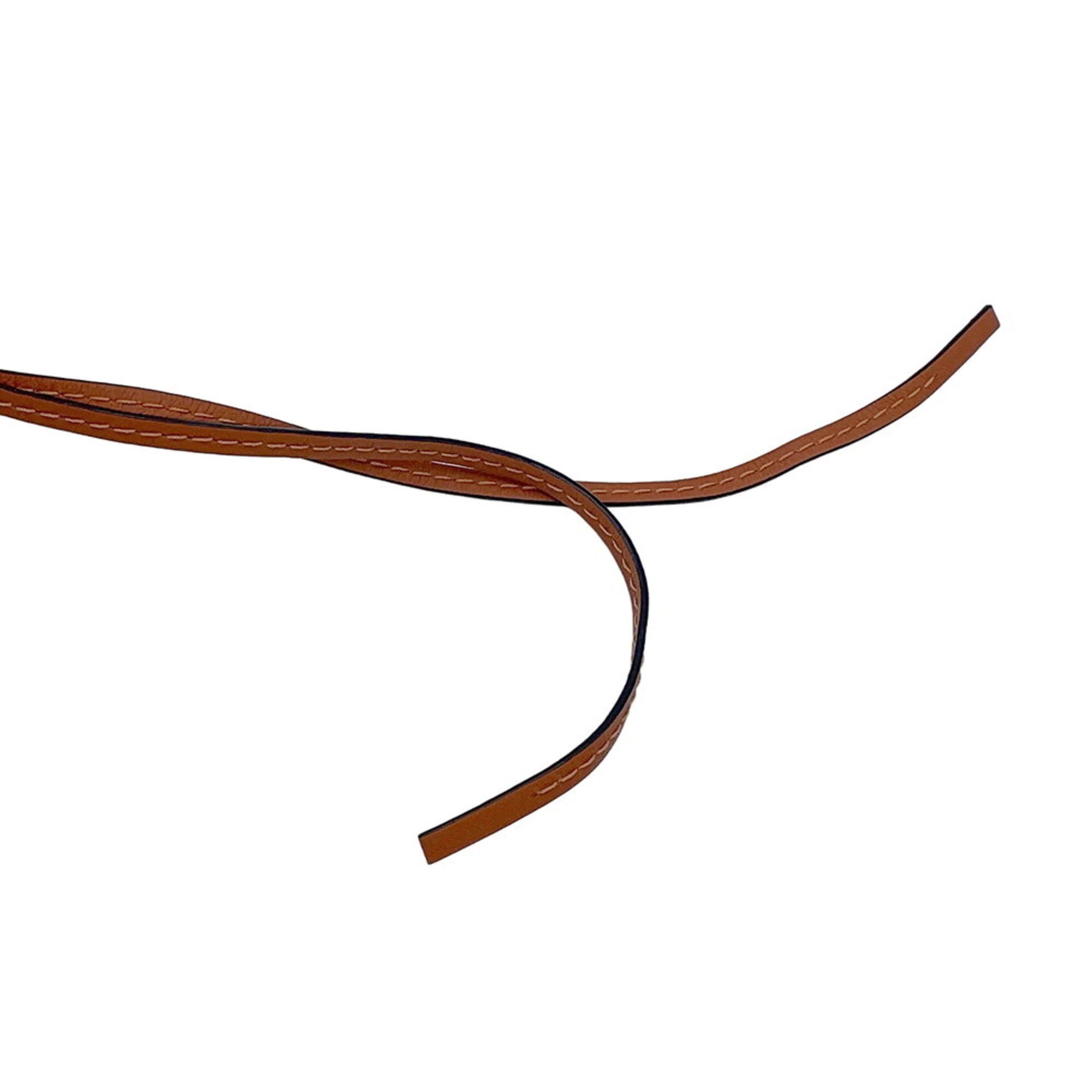 Charm Leather Brown Handbag Charm - Image 5