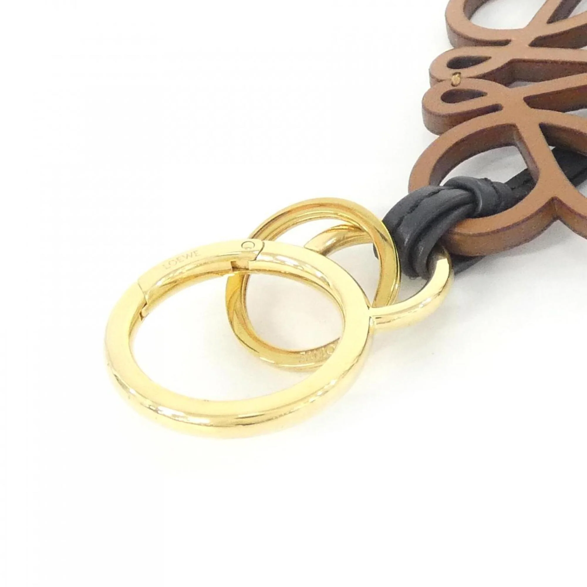 Charm Leather Brown Handbag Charm - Image 4