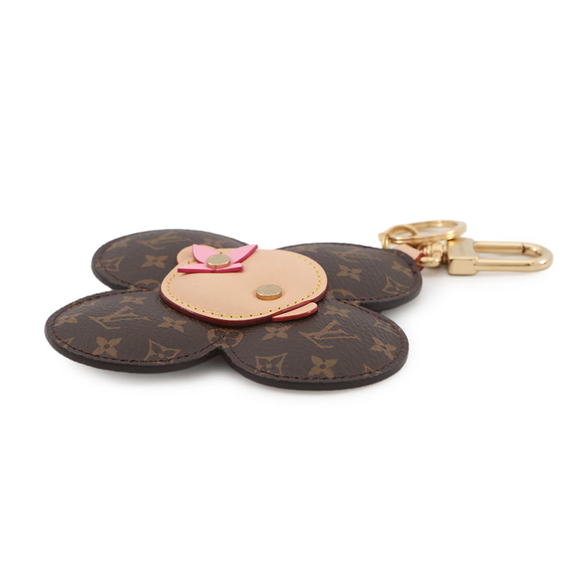 Bag Charm Monogram Brown Handbag Charm - Image 2
