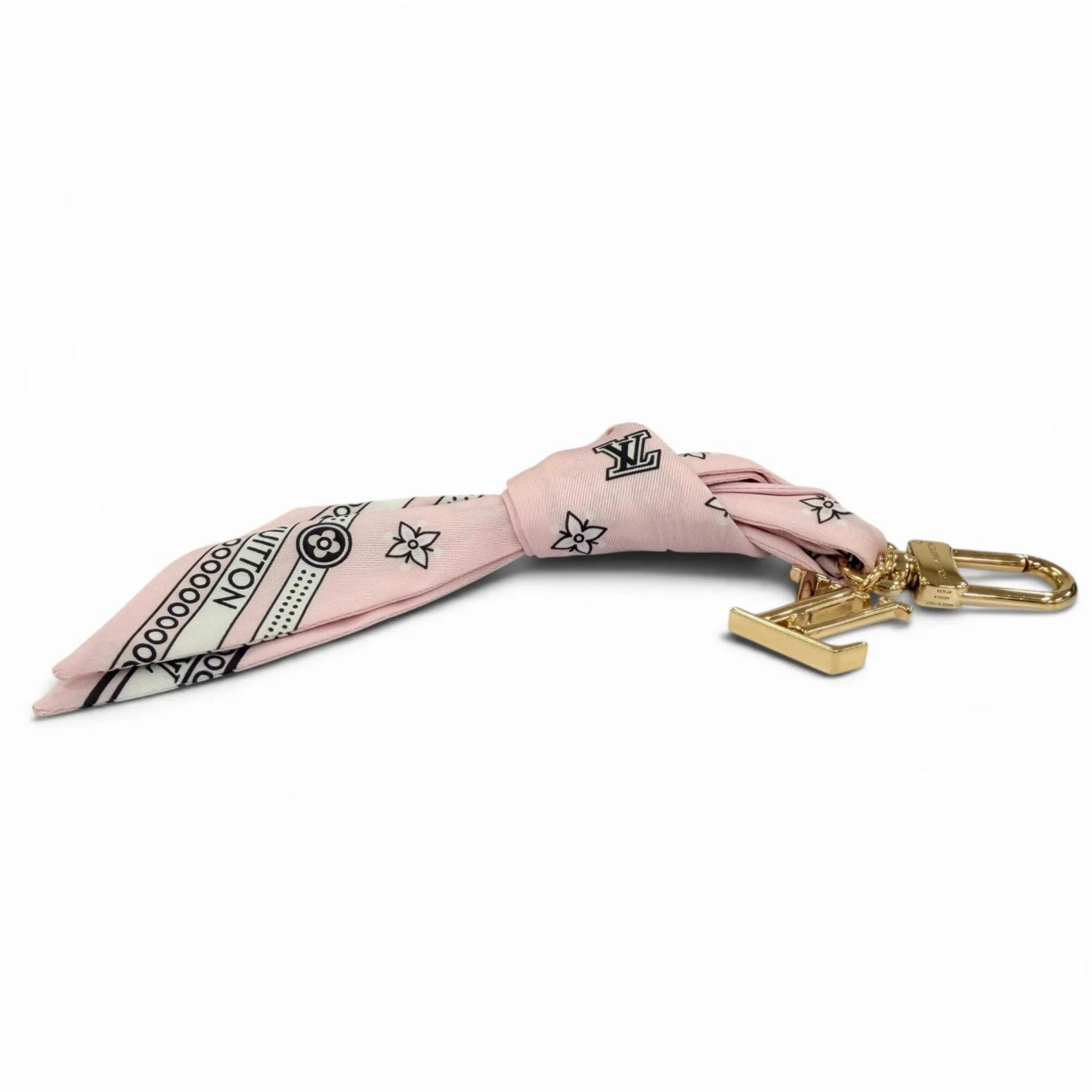 Bandana Charm Pink Handbag Charm - Image 3