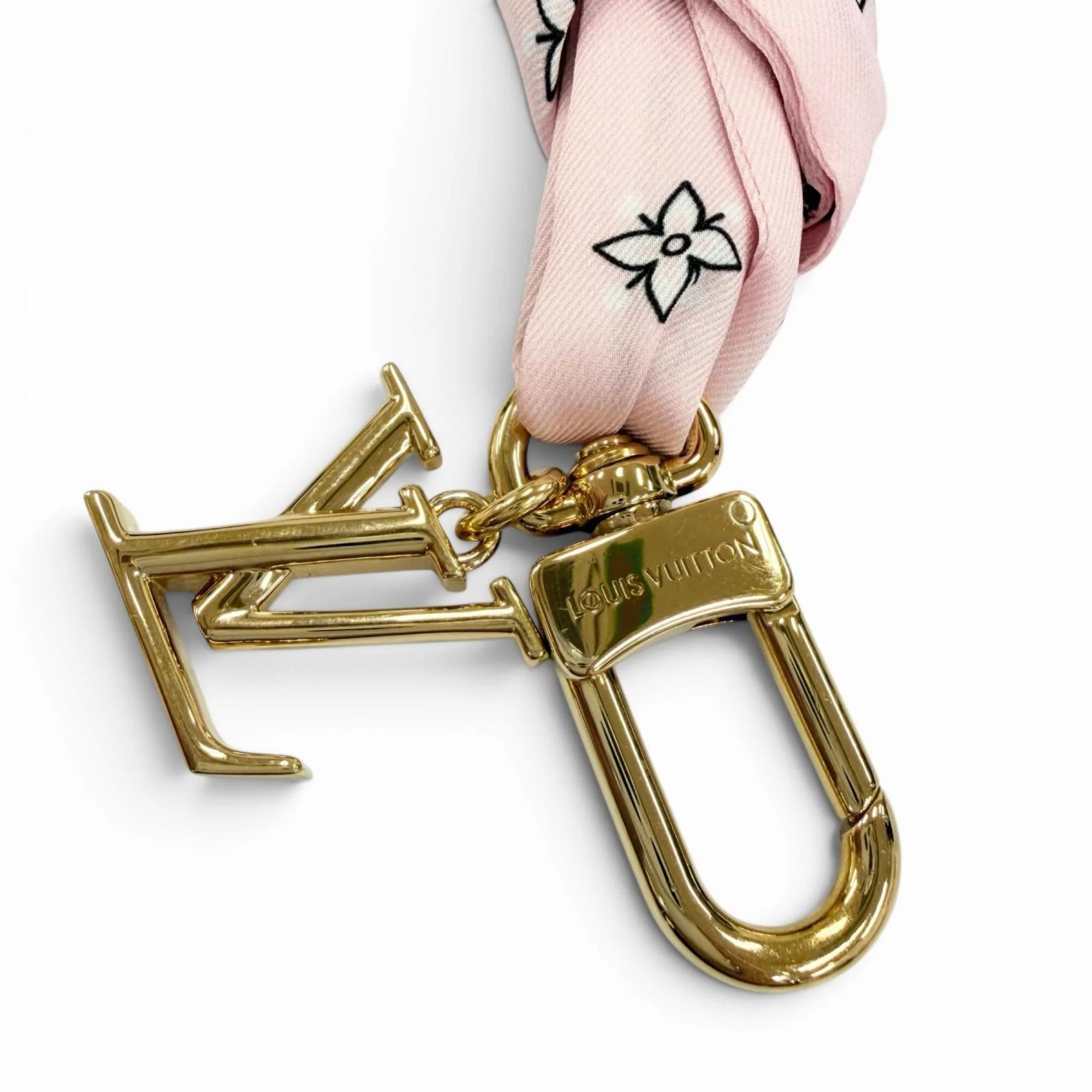 Bandana Charm Pink Handbag Charm - Image 4