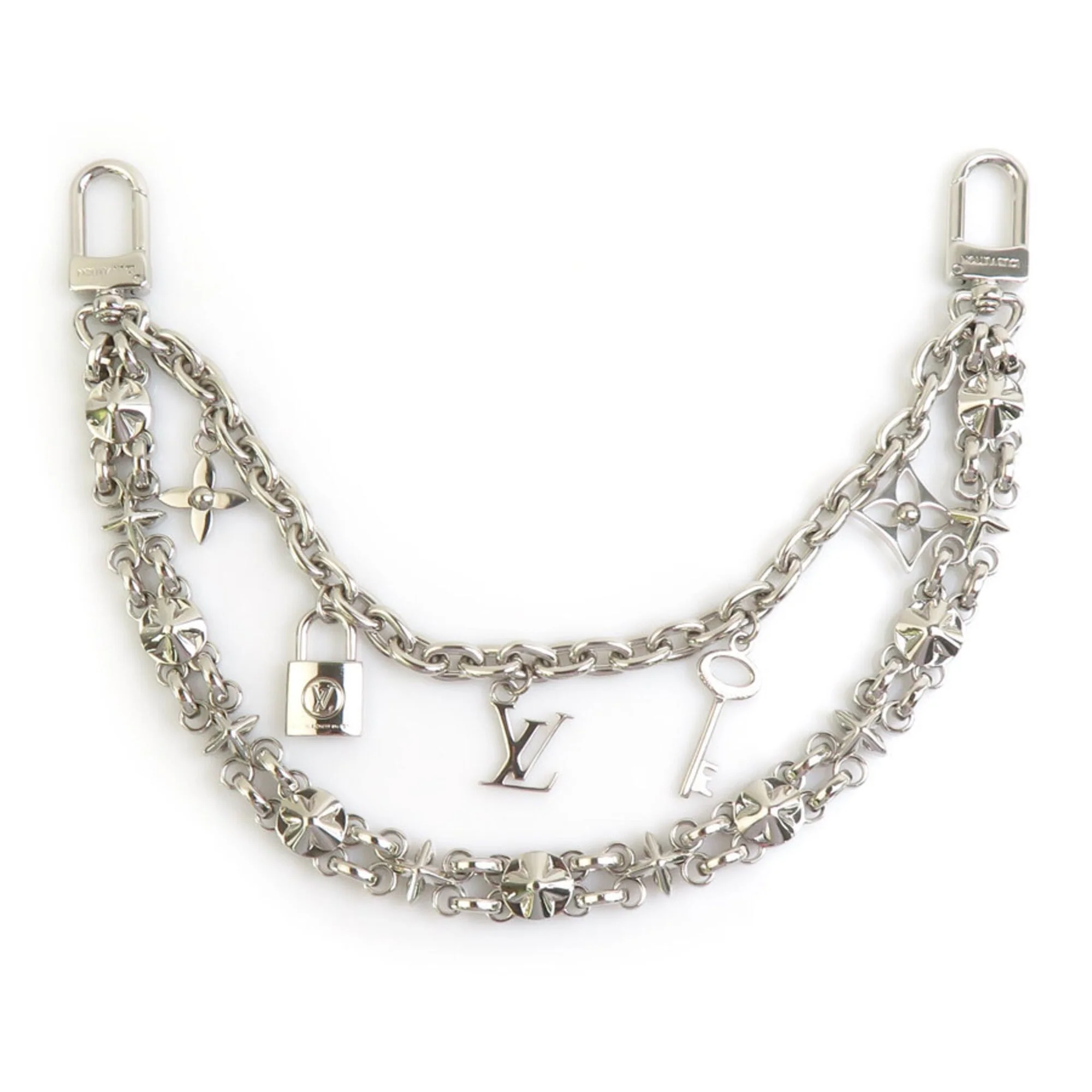 Handbag Charm Metal Silver