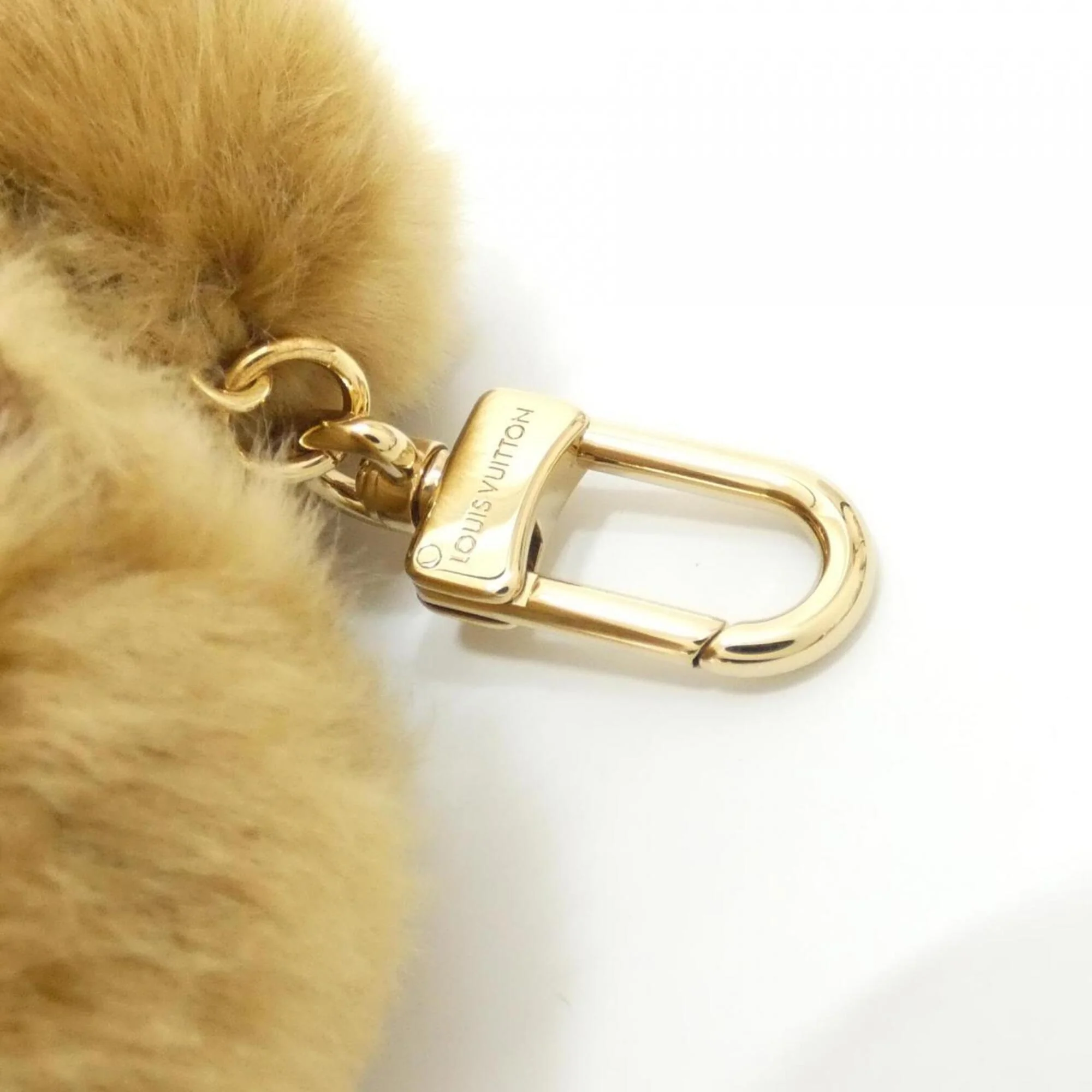 Monogram Bag Charm Brown Marron Handbag Charm - Image 5