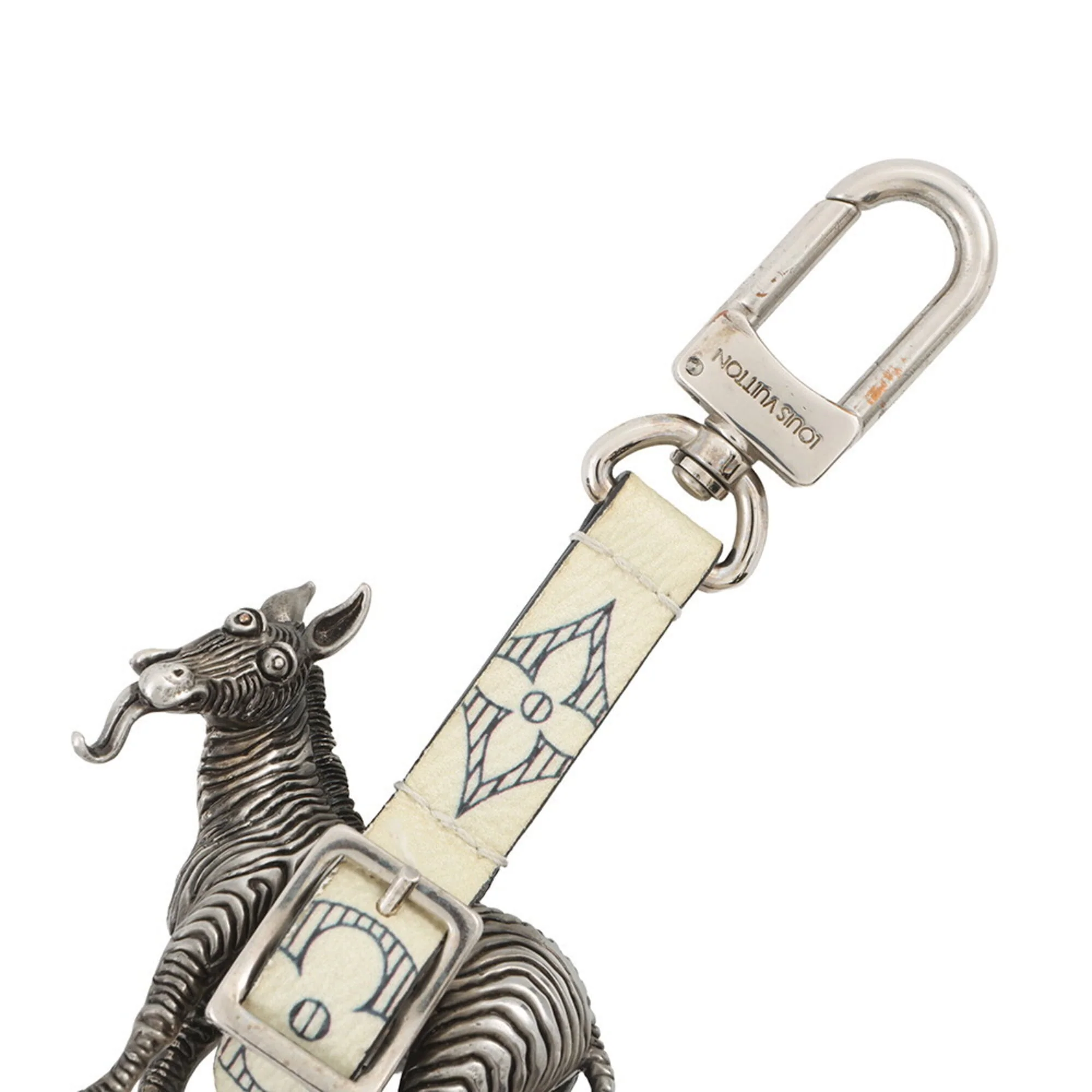 Monogram Charm Chapman Zebra Handbag Charm - Image 4