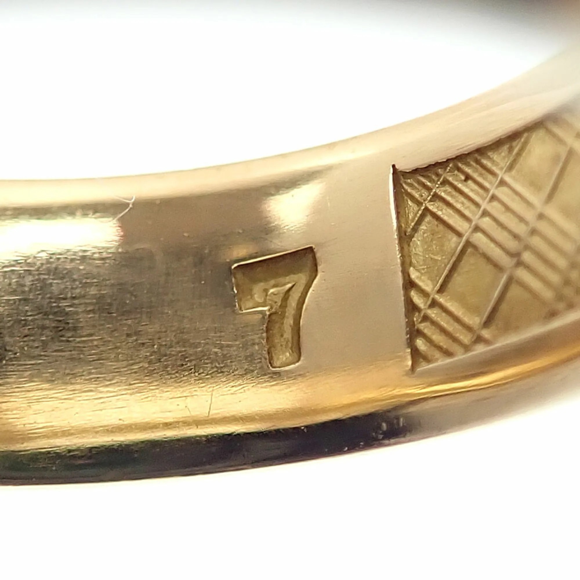 Ring Platinum and 18K Yellow Gold - Image 7