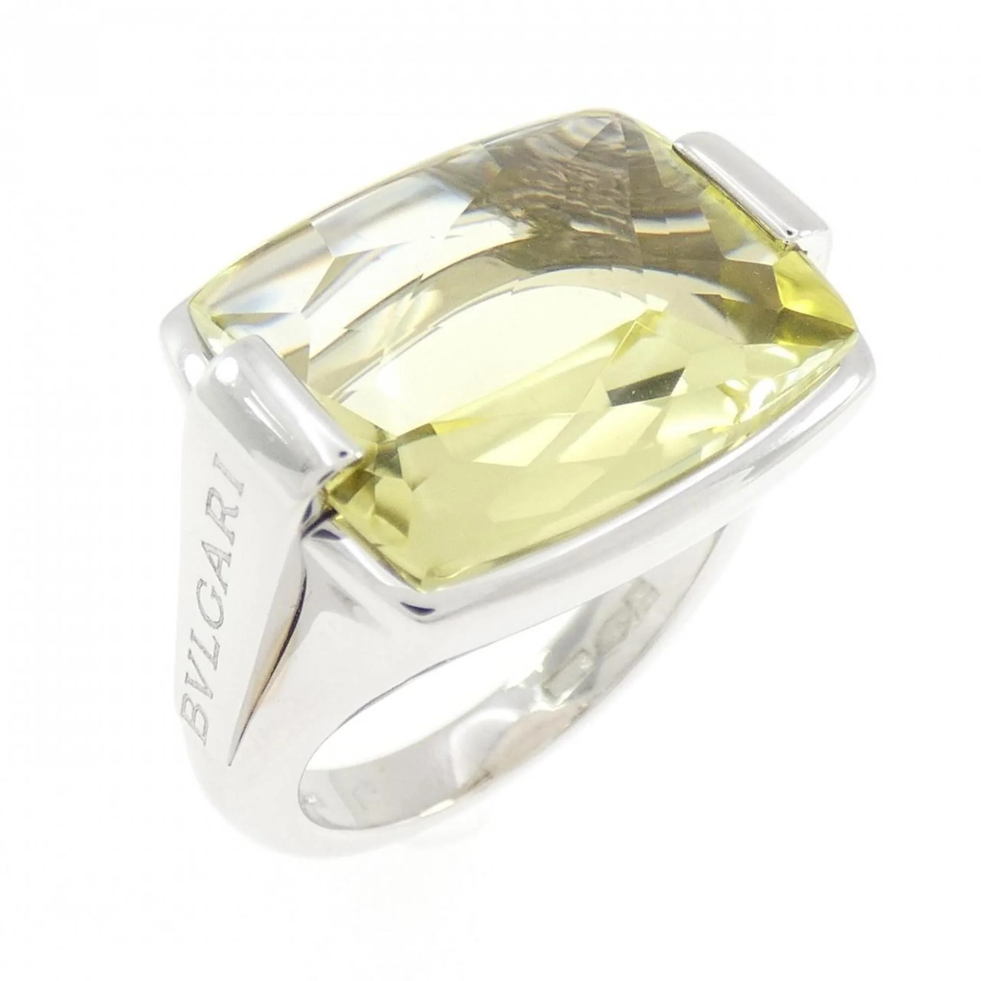 Allegra Ring 18K White Gold with Quartz