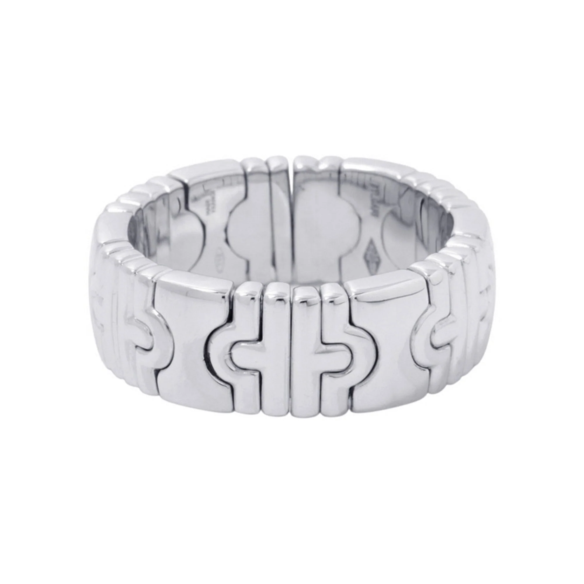 Band Ring 18K White Gold