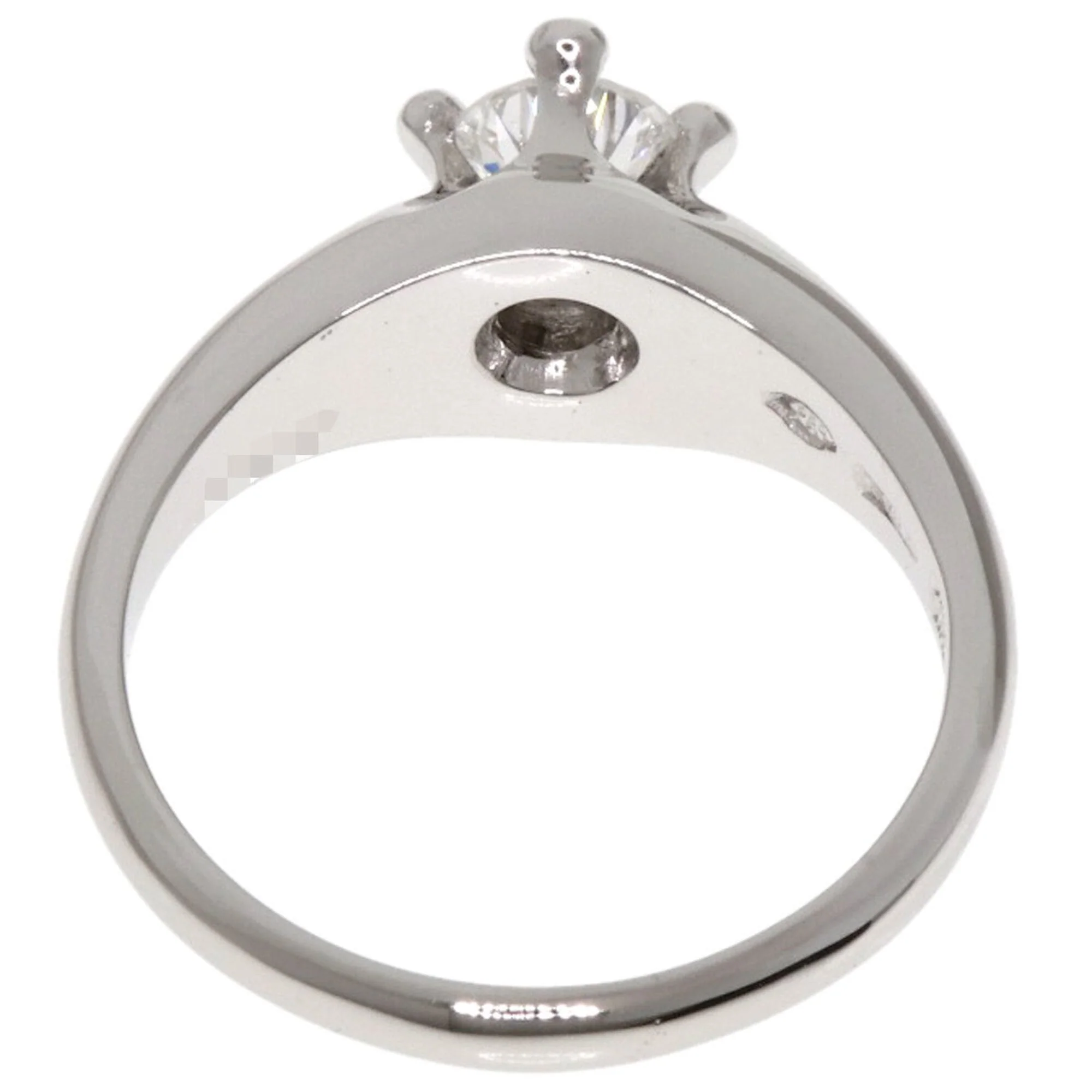 Band Ring Platinum with Diamond - Image 4