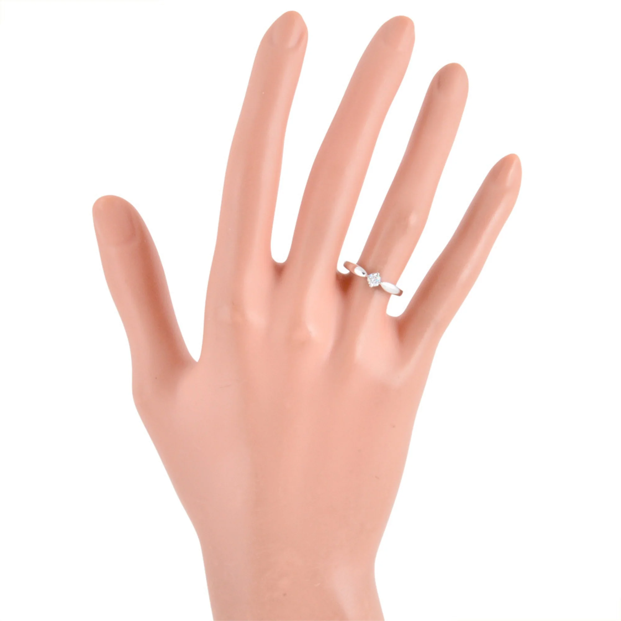 Band Ring Platinum with Diamond - Image 6