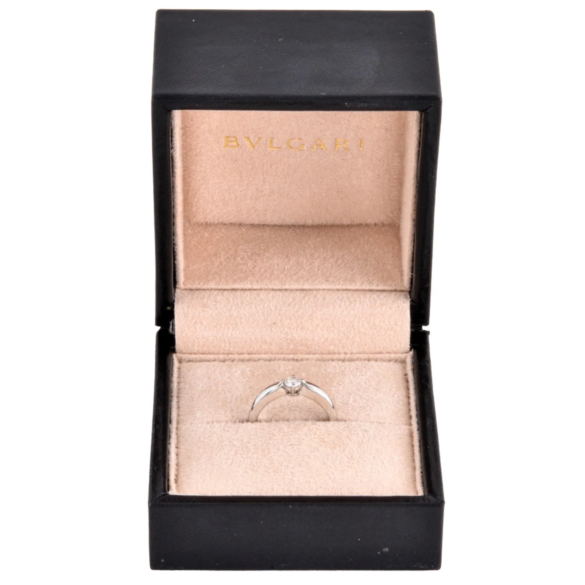 Band Ring Platinum with Diamond - Image 8