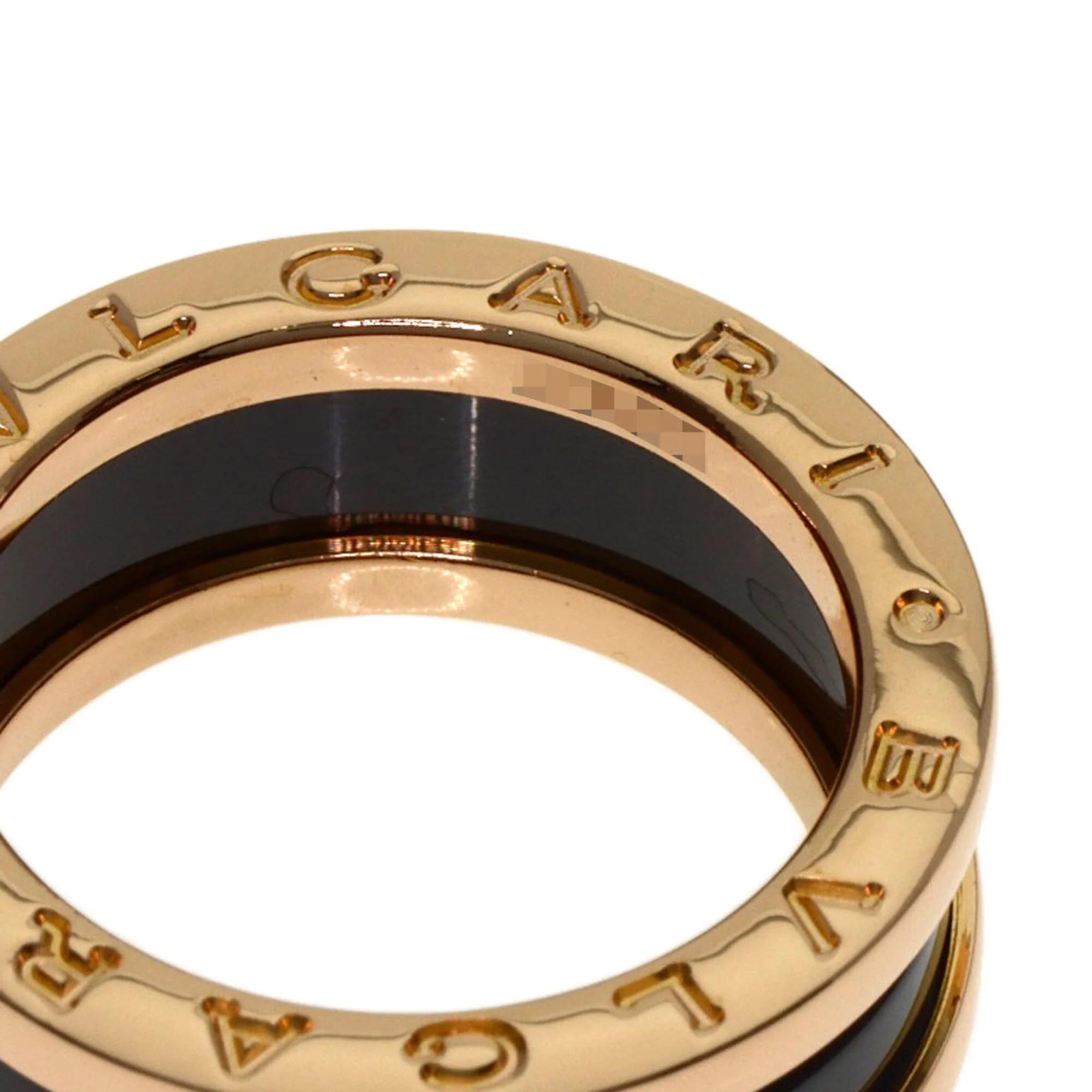 B.Zero1 Ring 18K Rose Gold and Ceramic - Image 5