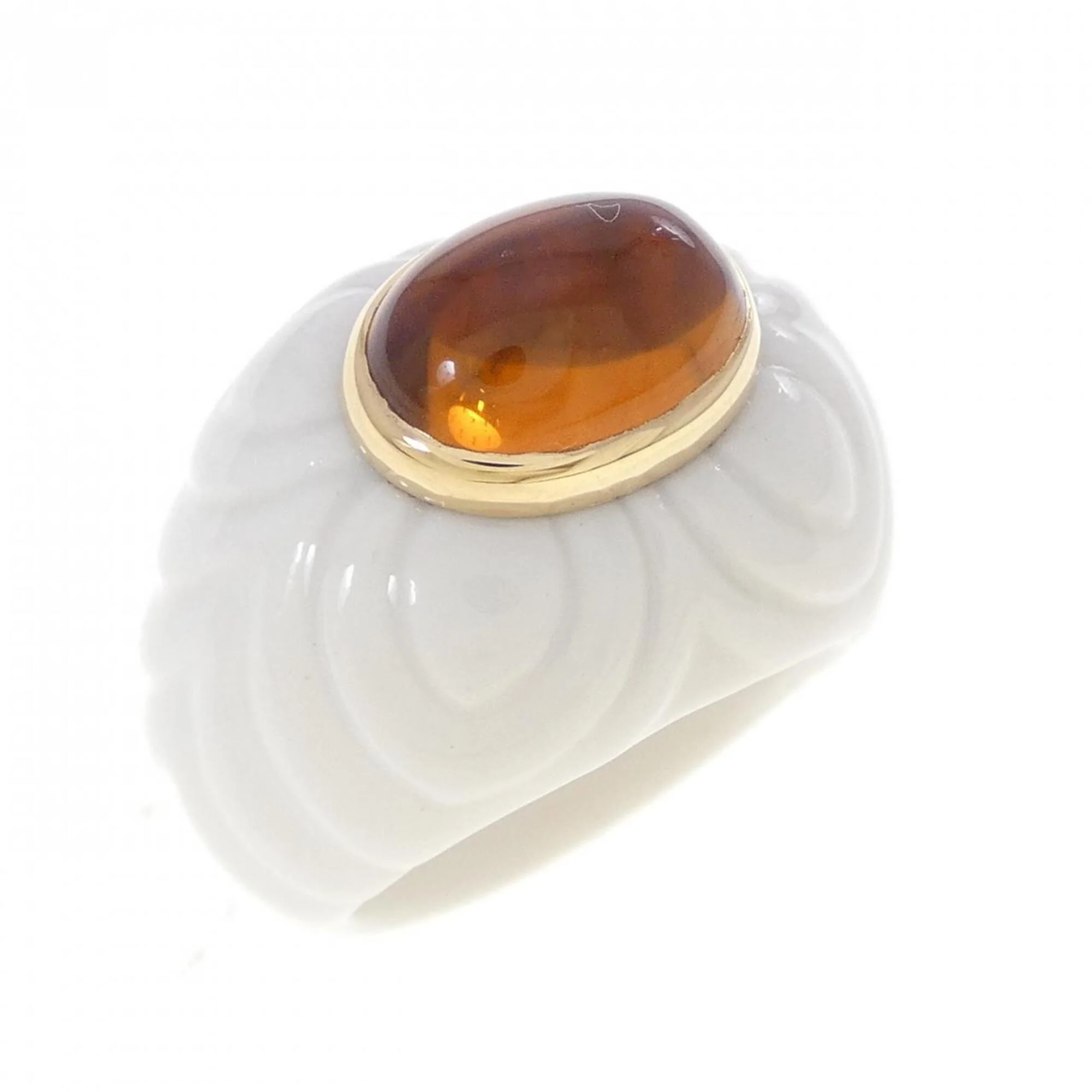 Chandra Ring 18K Yellow Gold with Citrine
