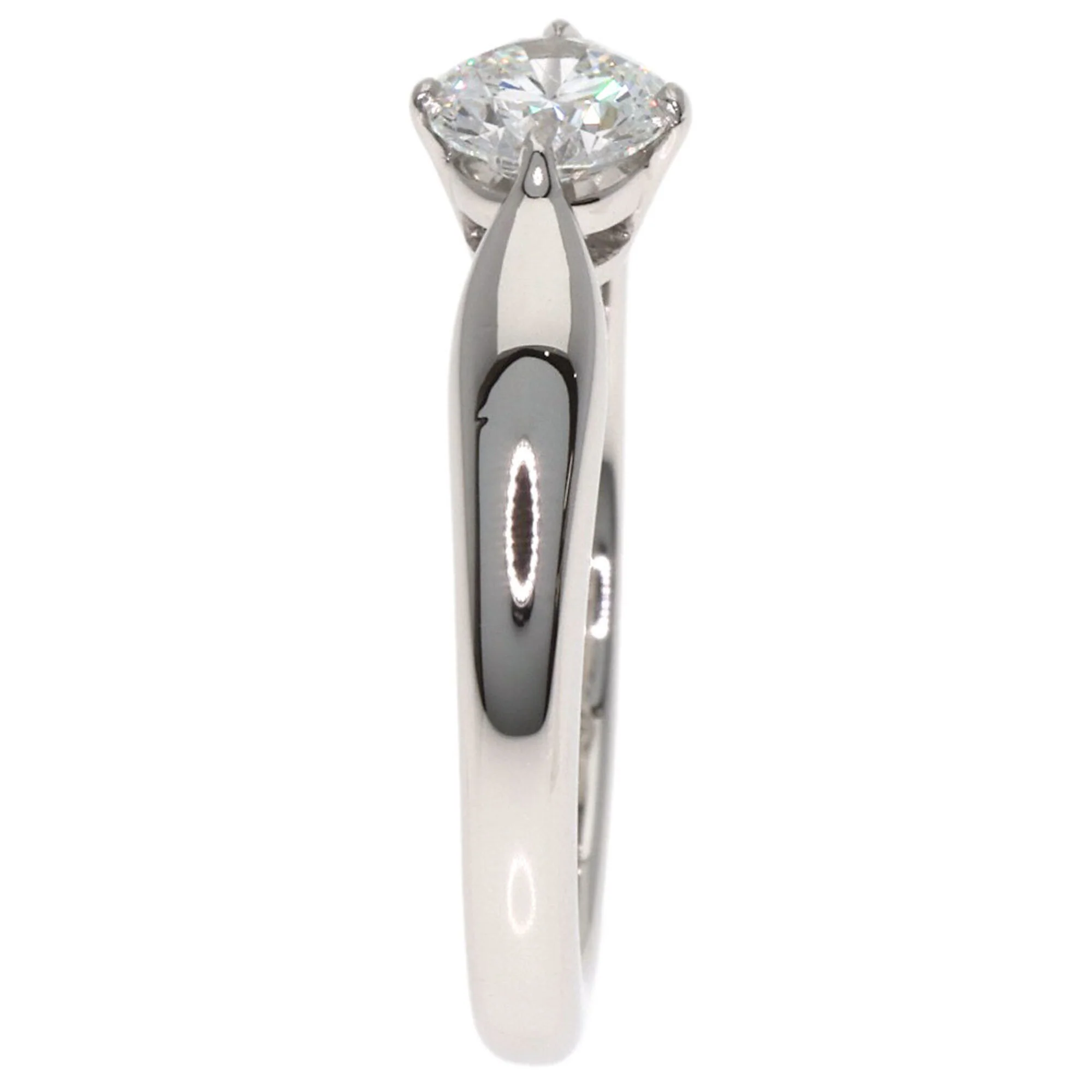 Dedicata a Venezia Band Ring Platinum with Diamond - Image 3