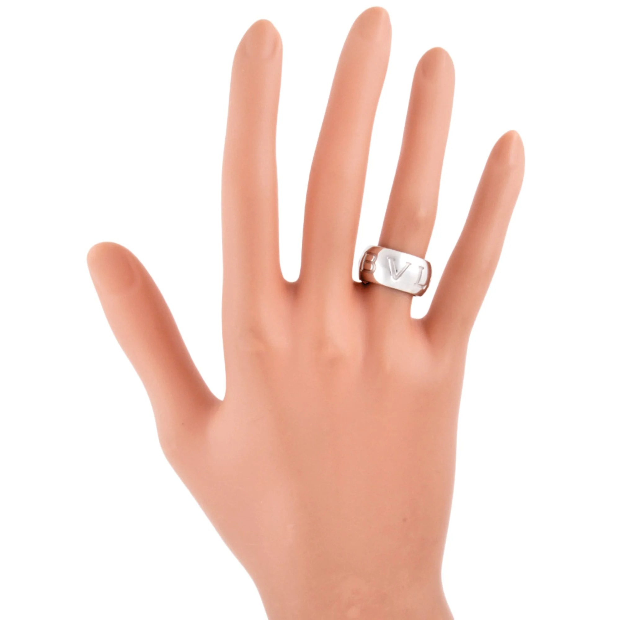 Monologo Ring 18K White Gold - Image 5