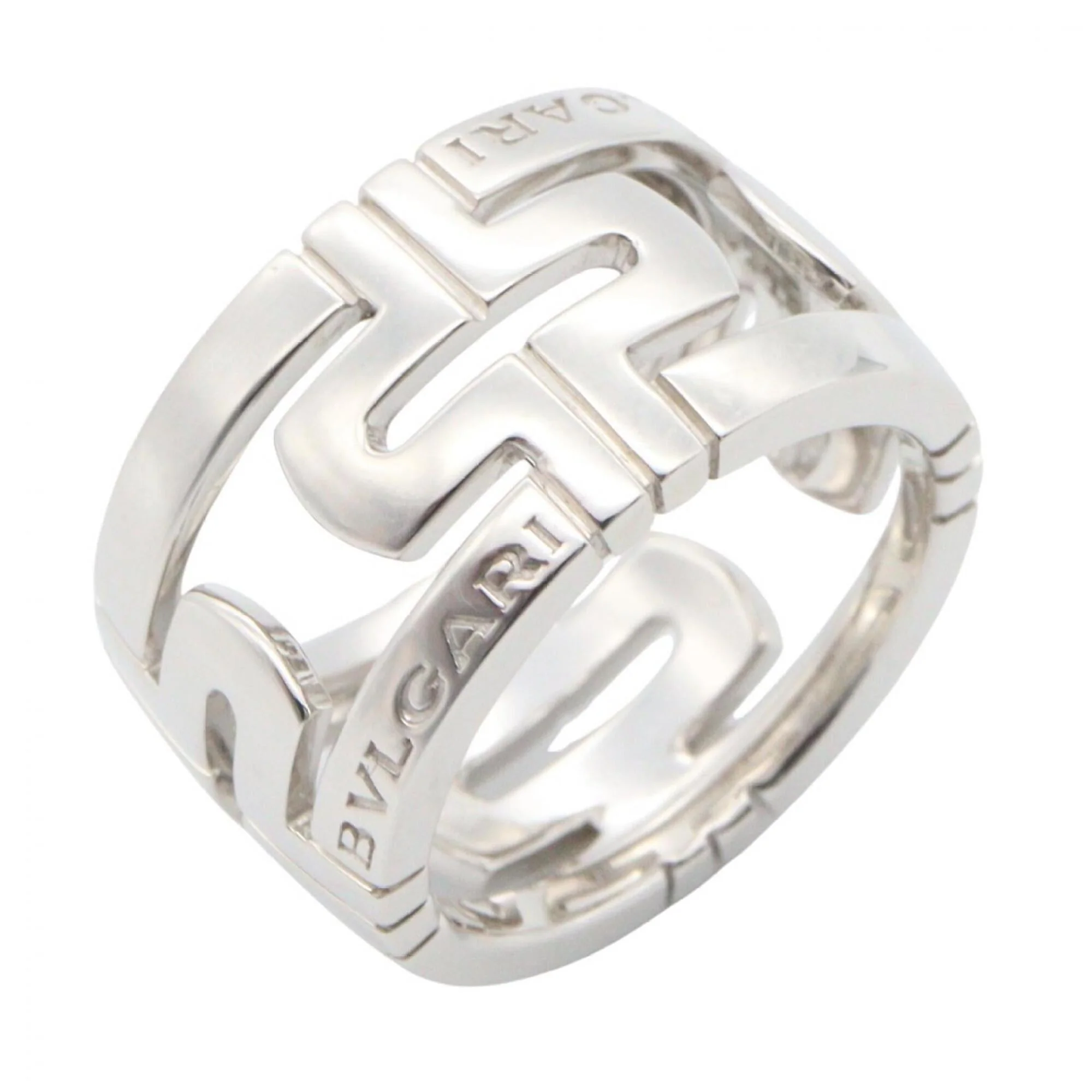 Parentesi Ring 18K White Gold