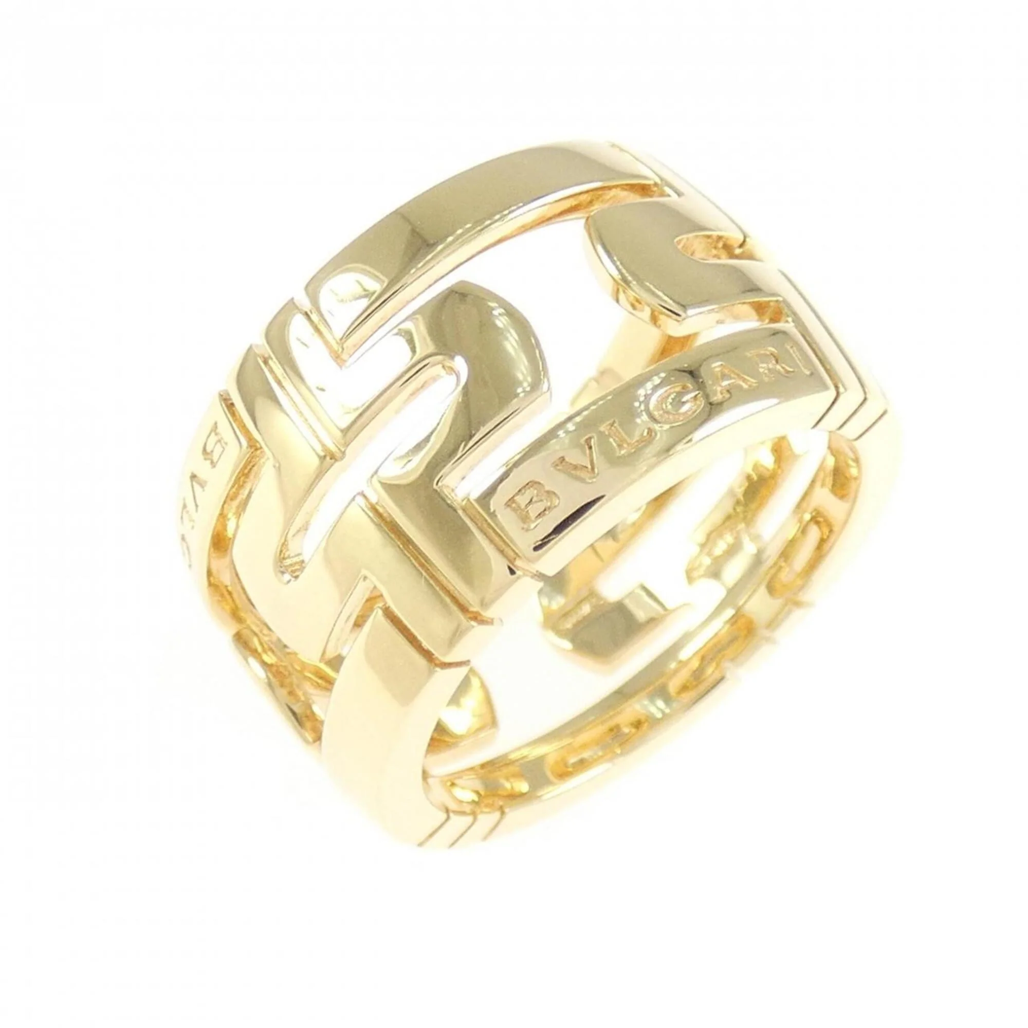Parentesi Ring 18K Yellow Gold Large