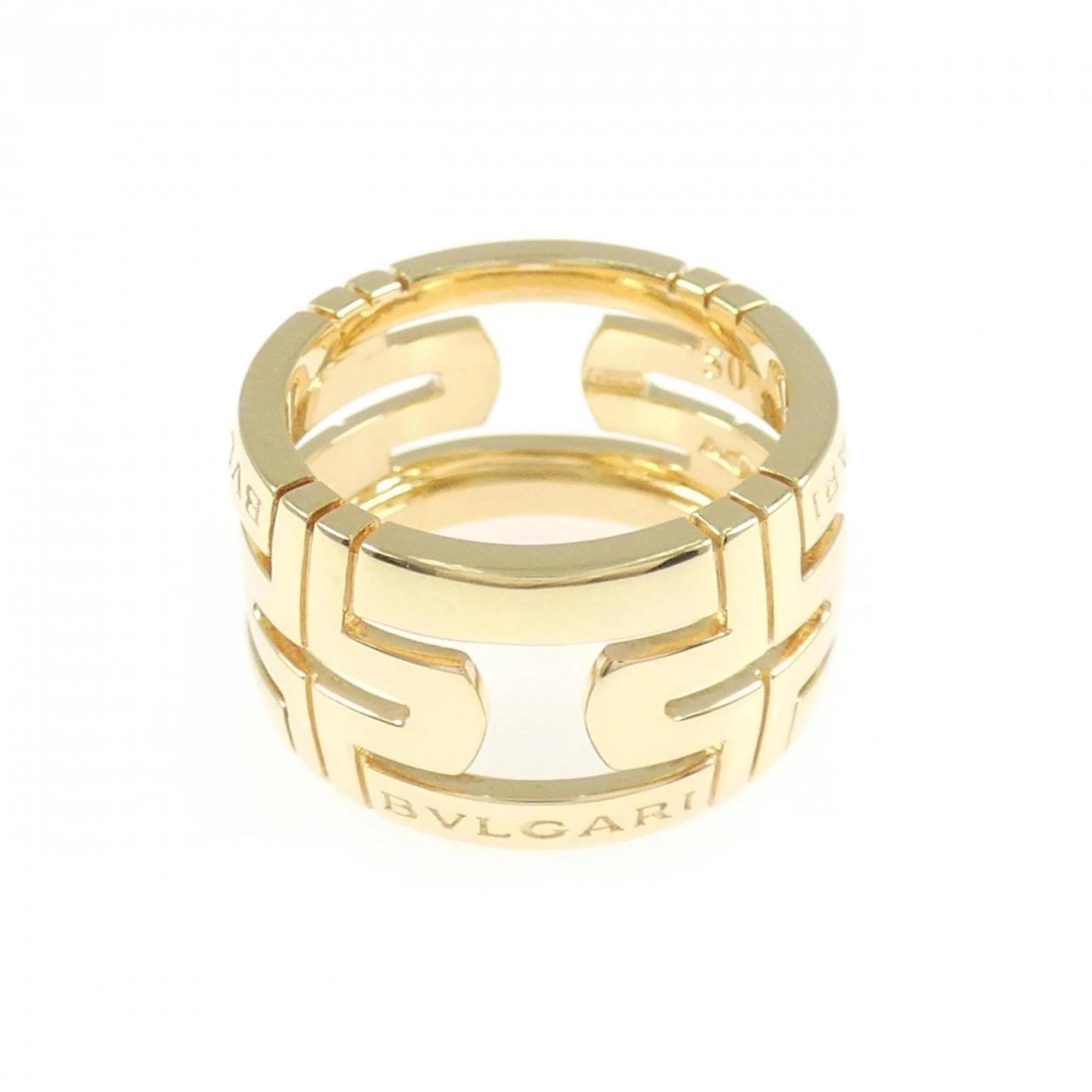 Parentesi Ring 18K Yellow Gold Large - Image 2