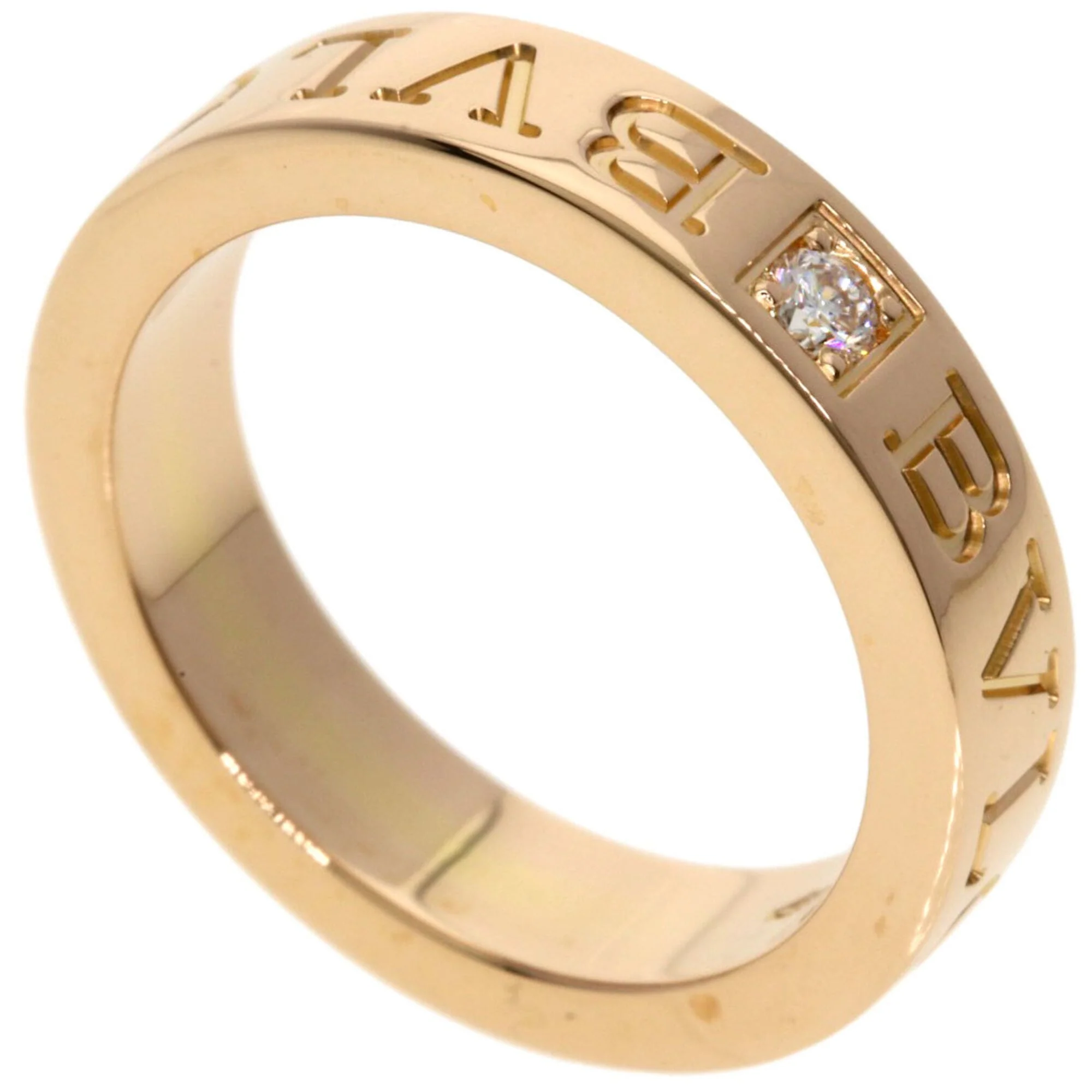 Ring 18K Rose Gold With Diamond
