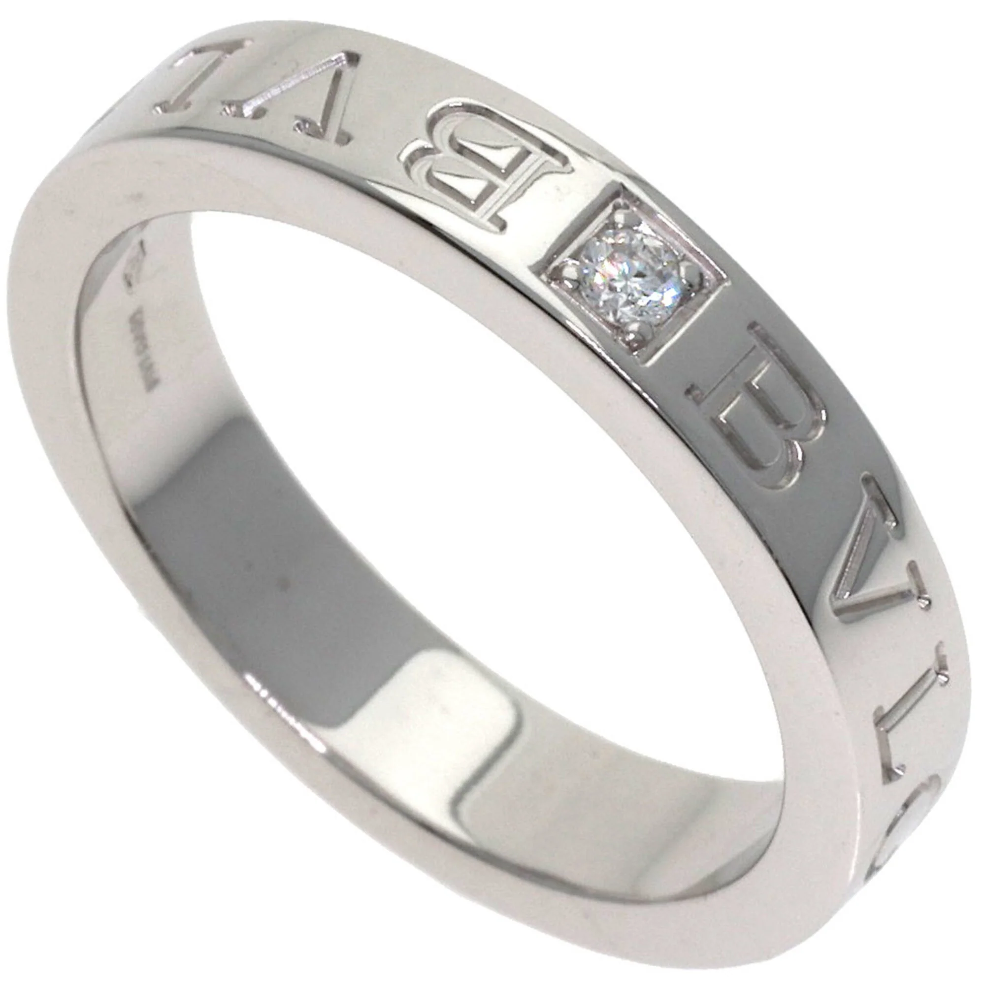 Ring 18K White Gold With Diamond