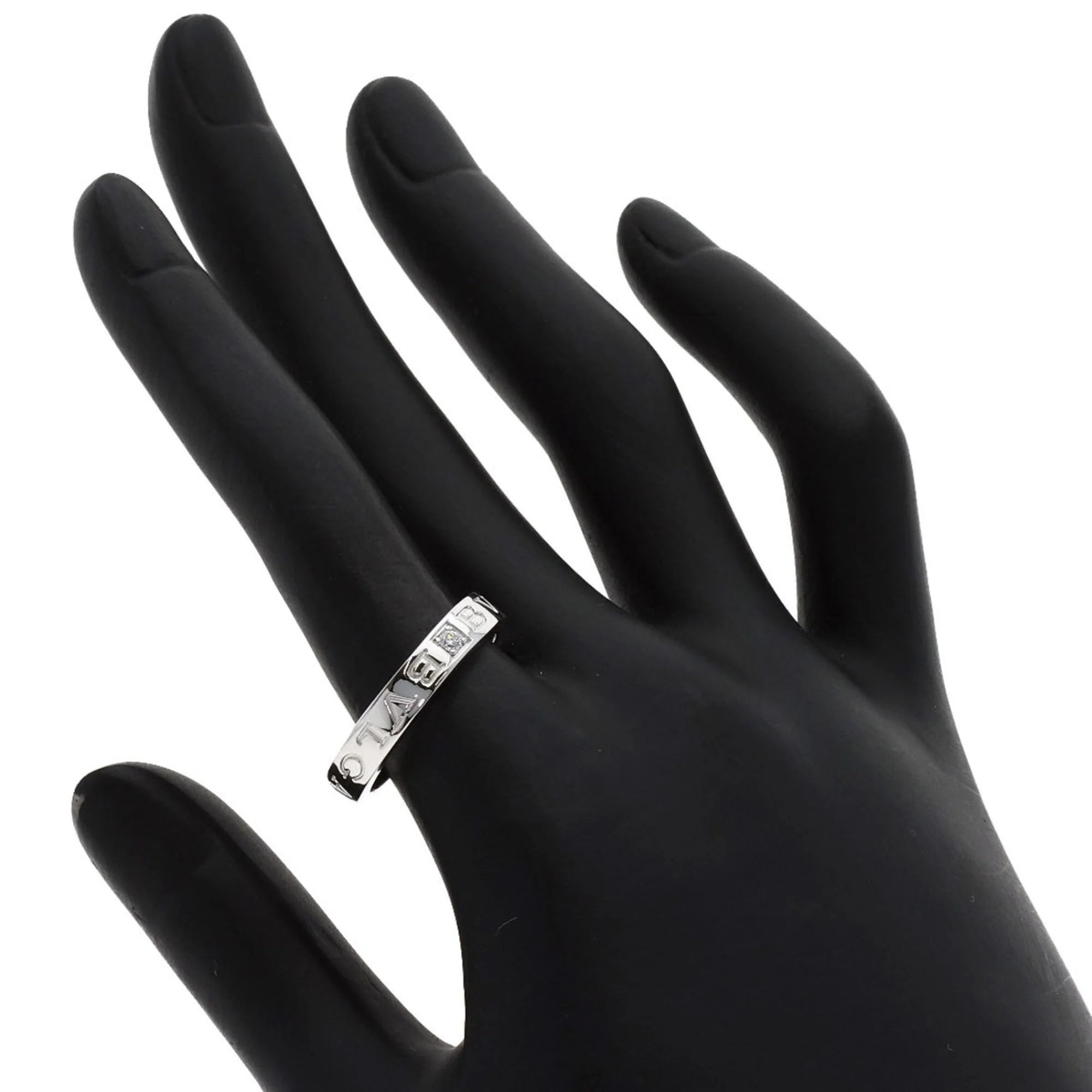 Ring 18K White Gold With Diamond - Image 6