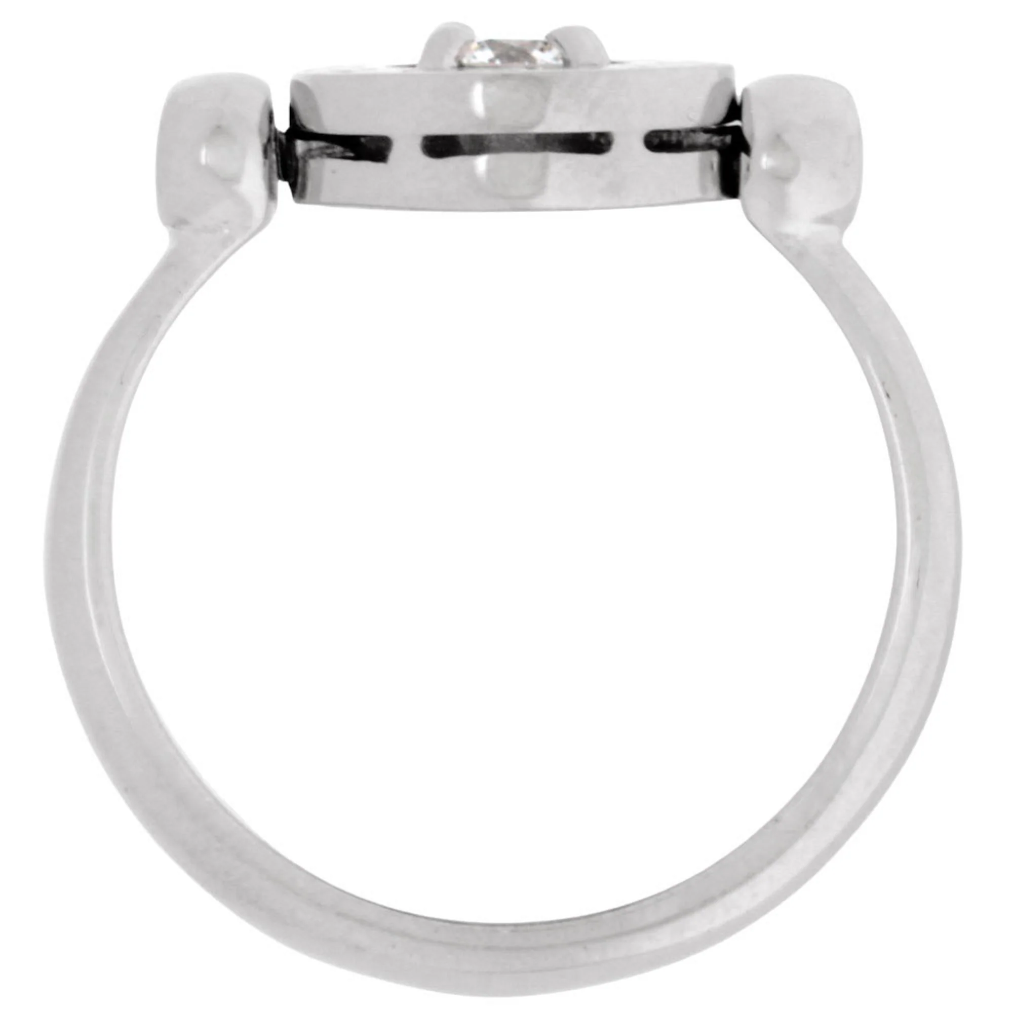 Ring 18K White Gold with Diamond - Image 3