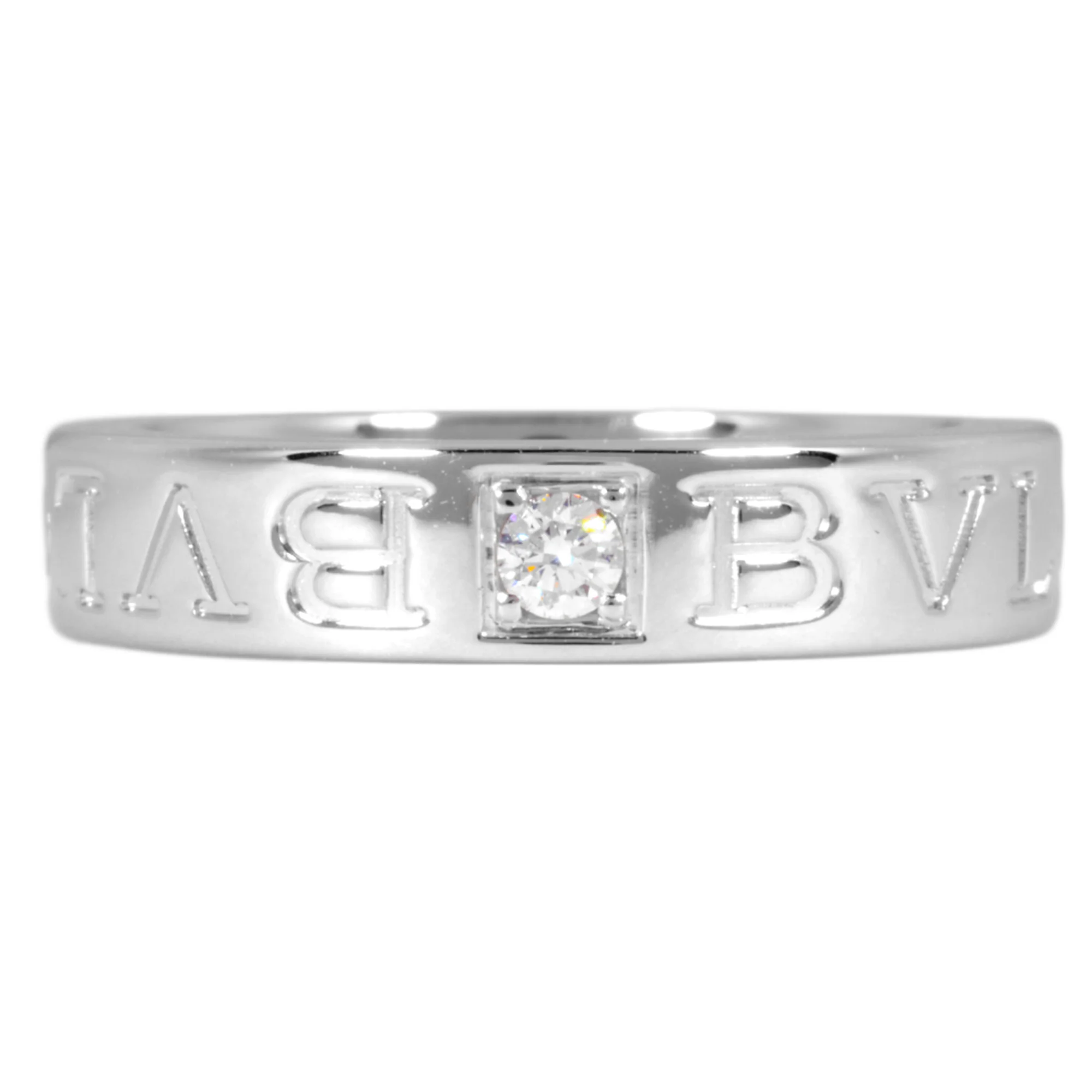 Ring 18K White Gold with Diamond - Image 2