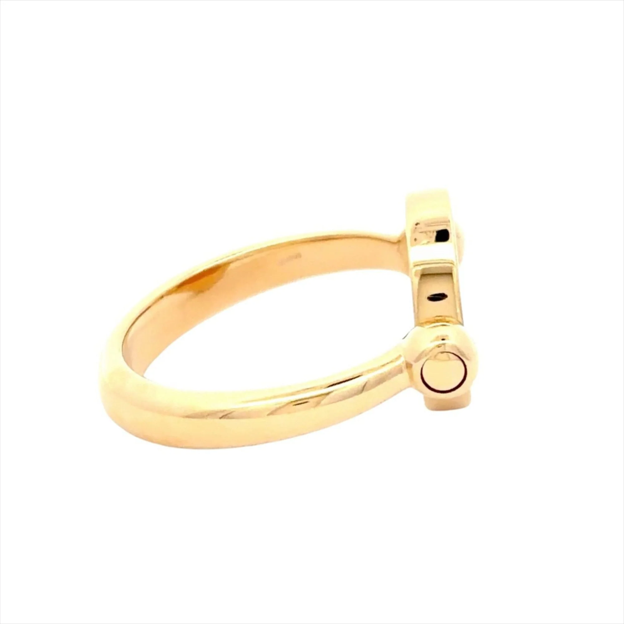Ring 18K Yellow Gold With Onyx - Image 5