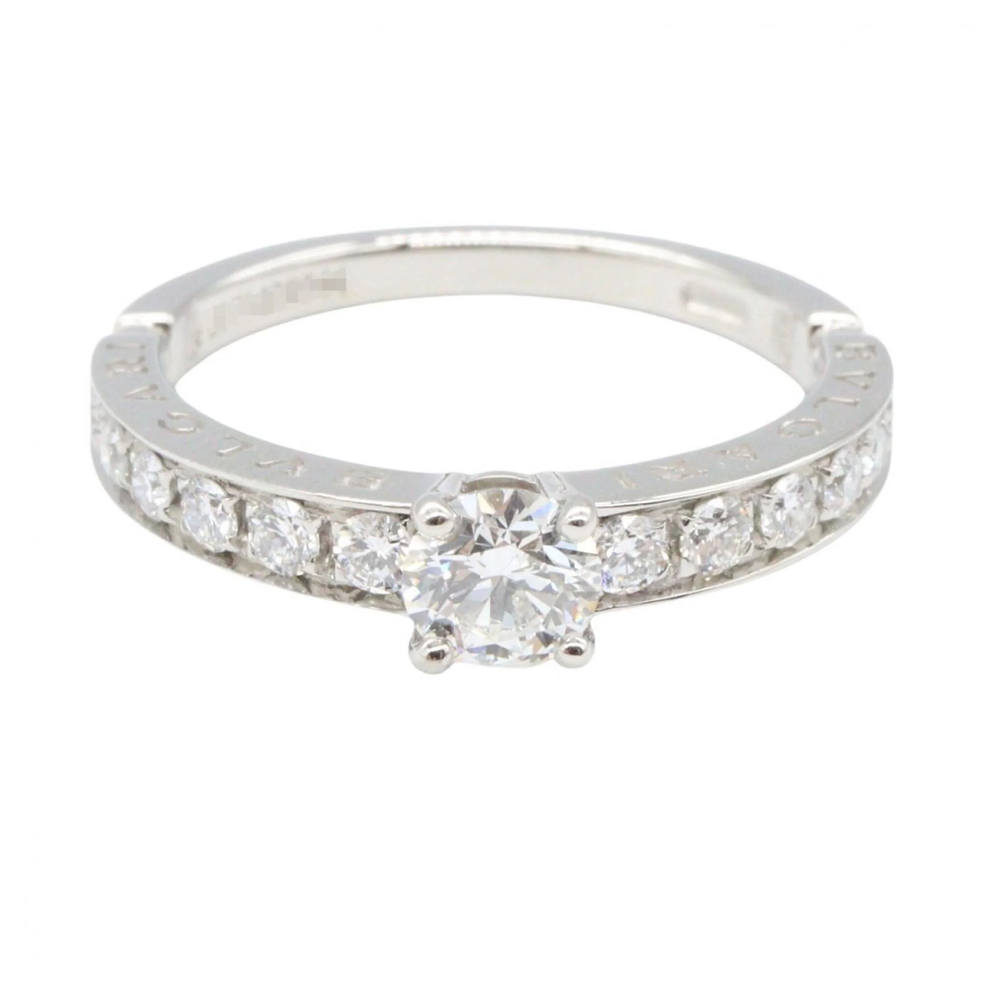 Ring Platinum with Diamond - Image 2