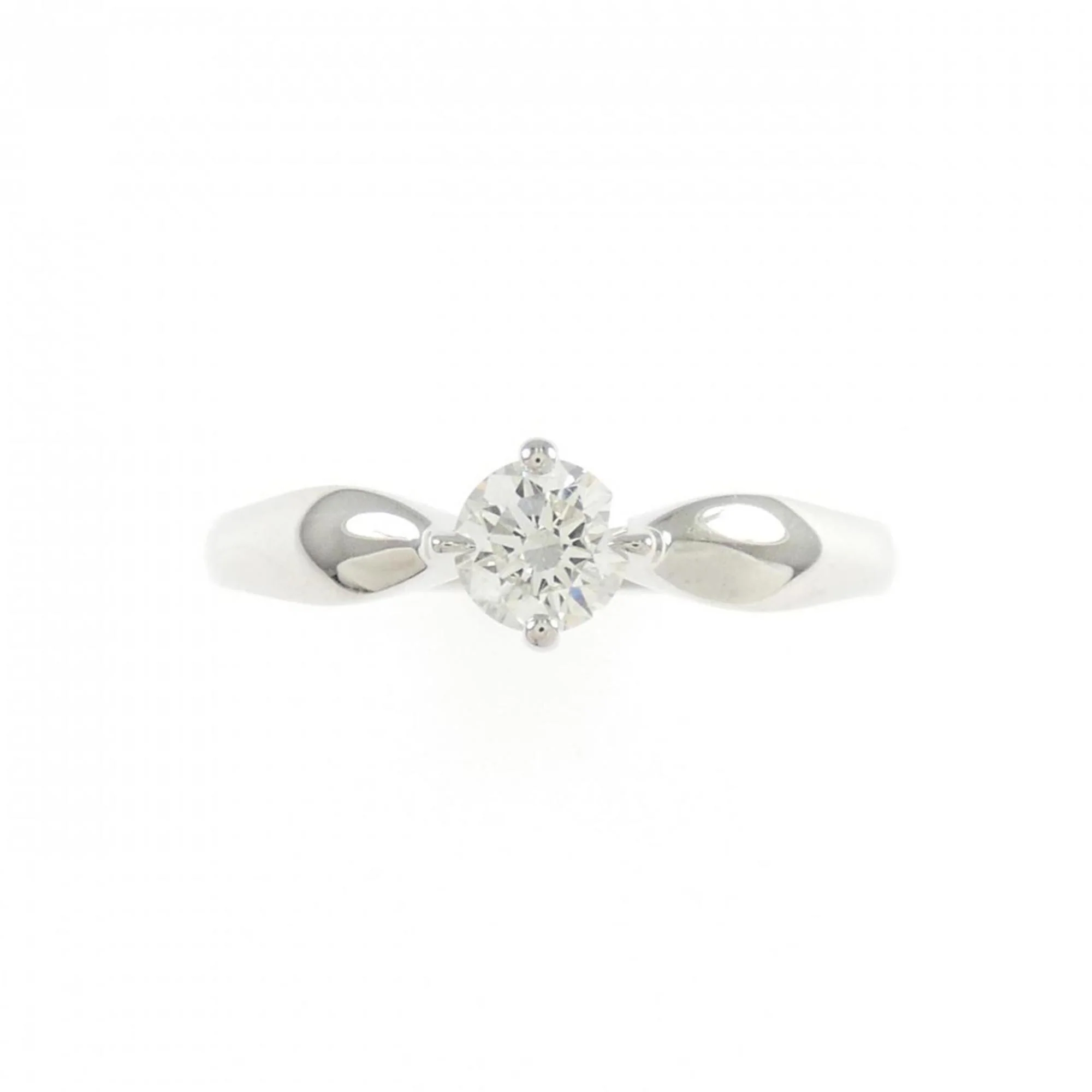 Ring Platinum with Diamond - Image 2