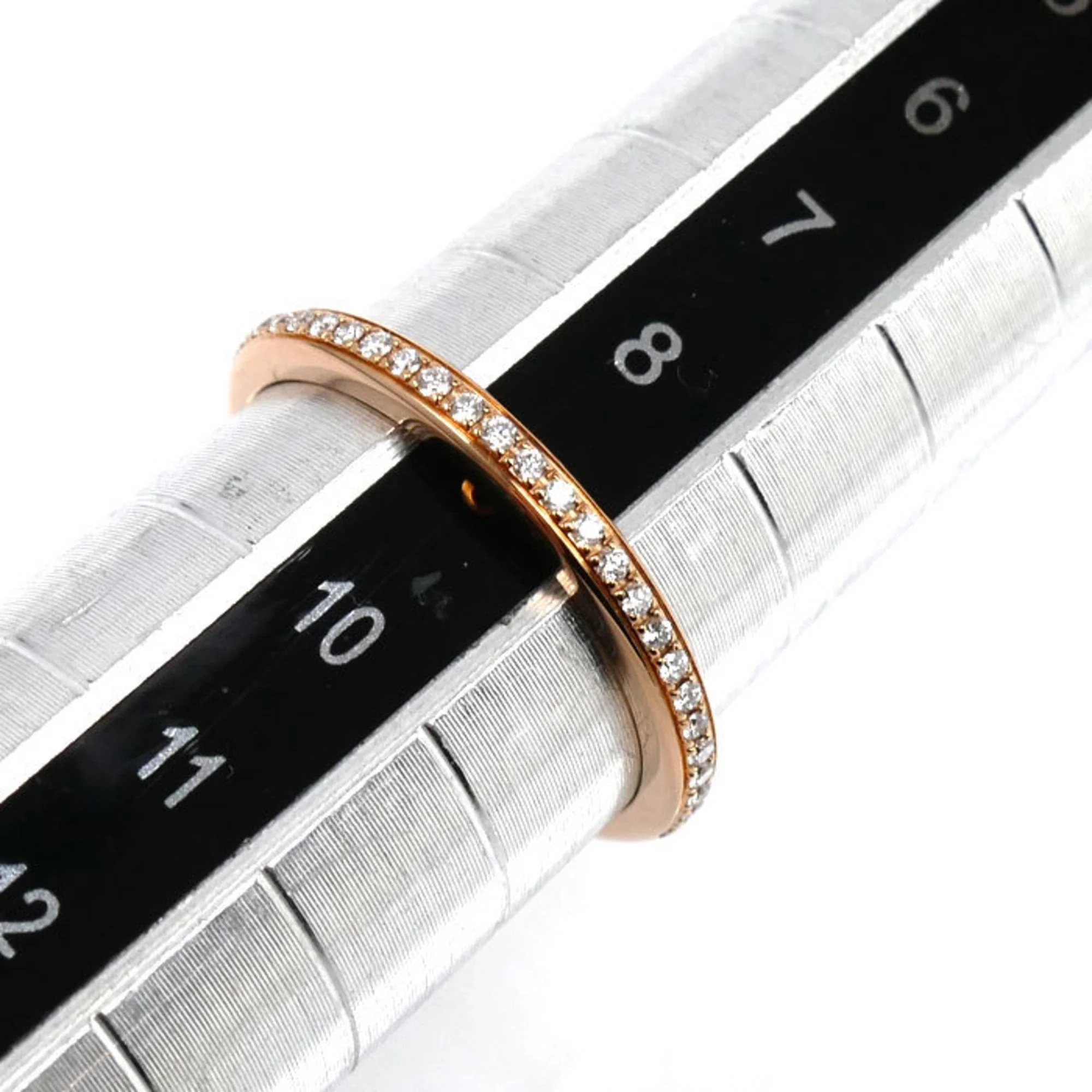 Roma Amor Ring 18K Rose Gold with Diamond - Image 6