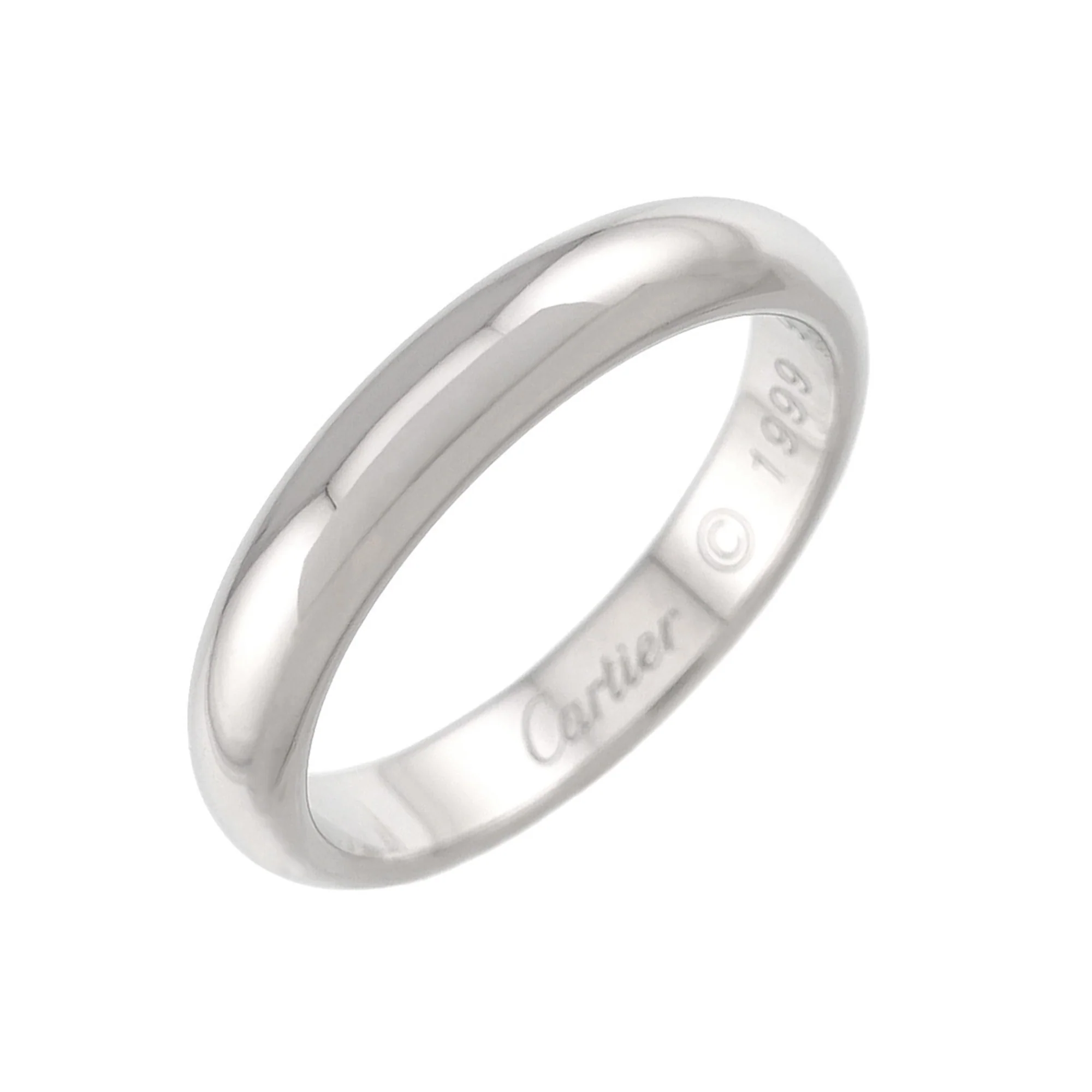 1895 Classic Band Ring Platinum