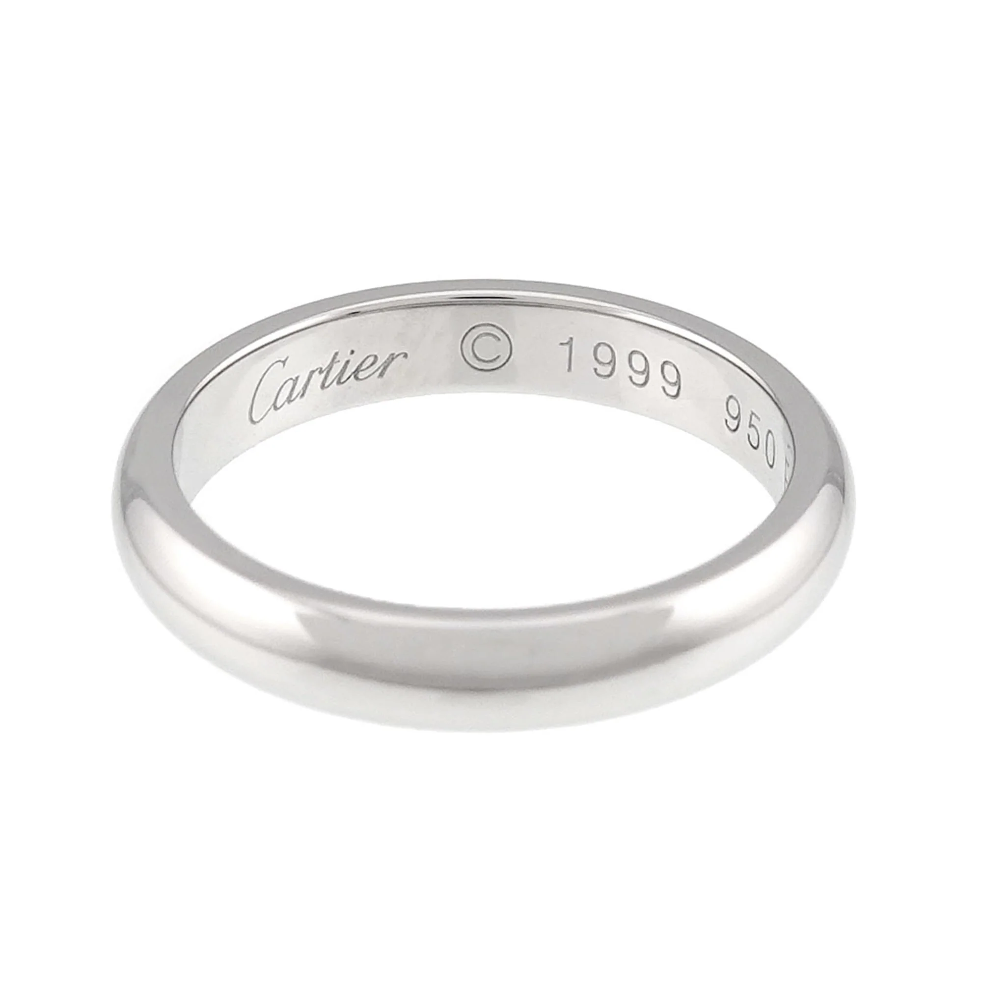 1895 Classic Band Ring Platinum - Image 3