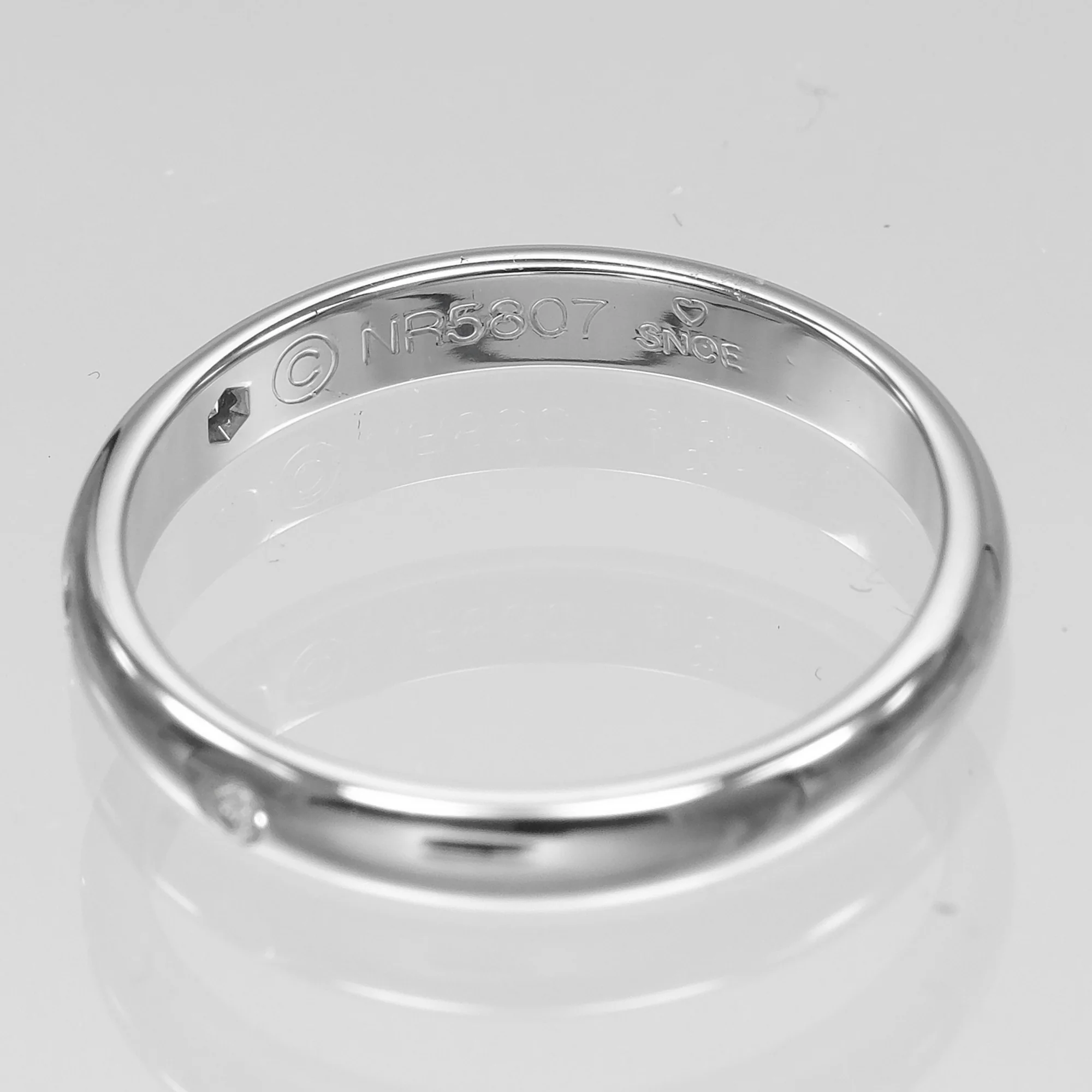 1895 Ring Platinum with Diamond - Image 5