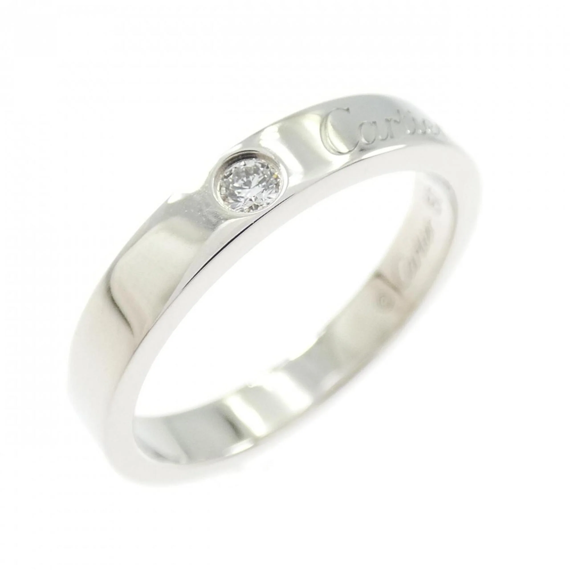 1P Ring Platinum with Diamond
