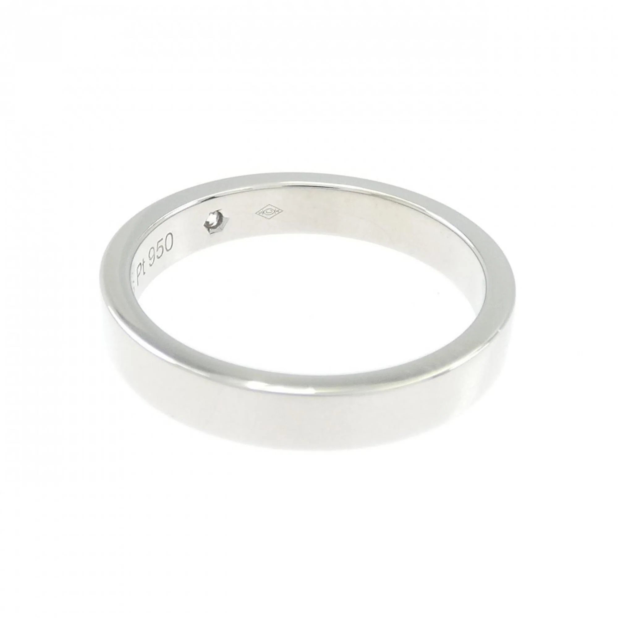1P Ring Platinum with Diamond - Image 3
