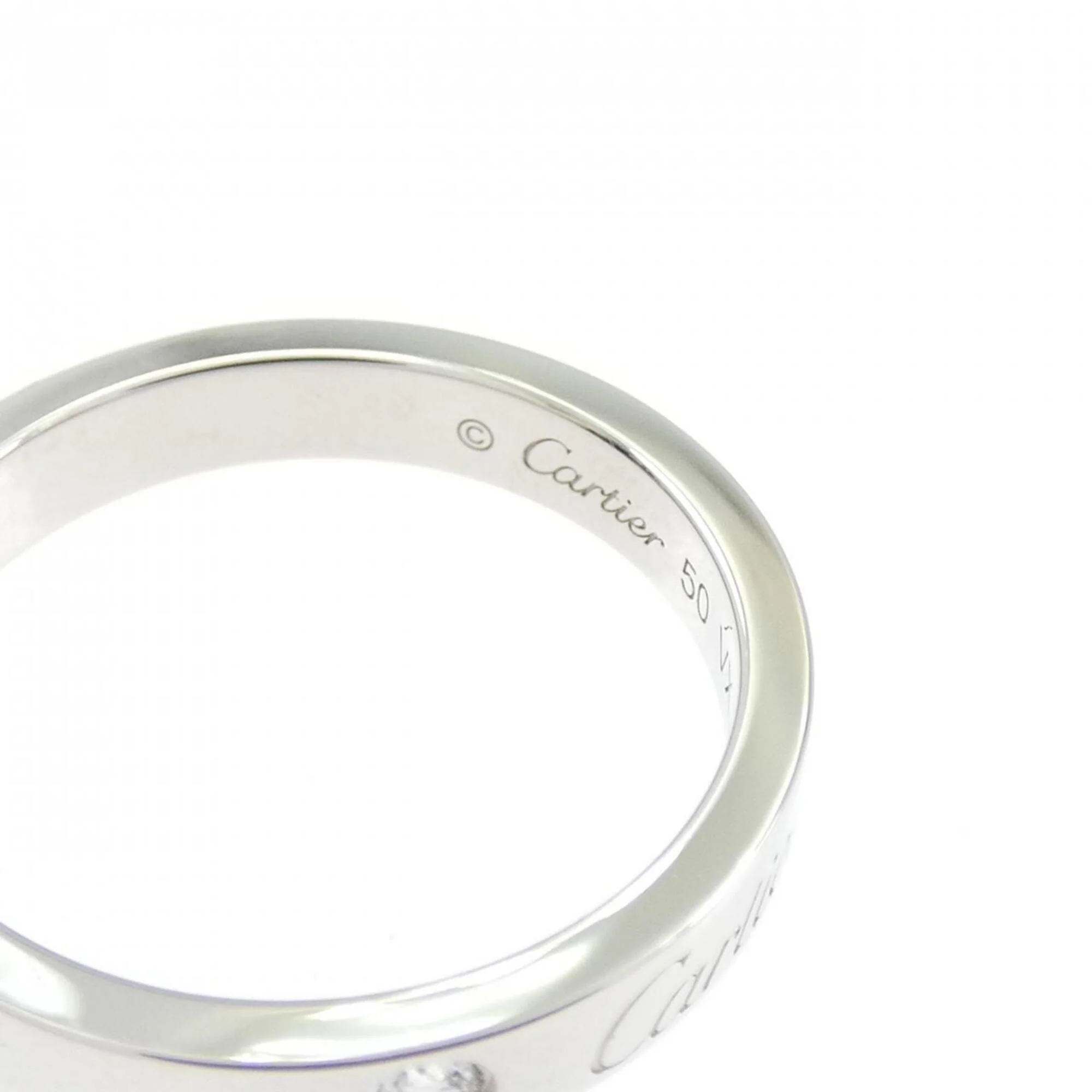 1P Ring Platinum with Diamond - Image 4