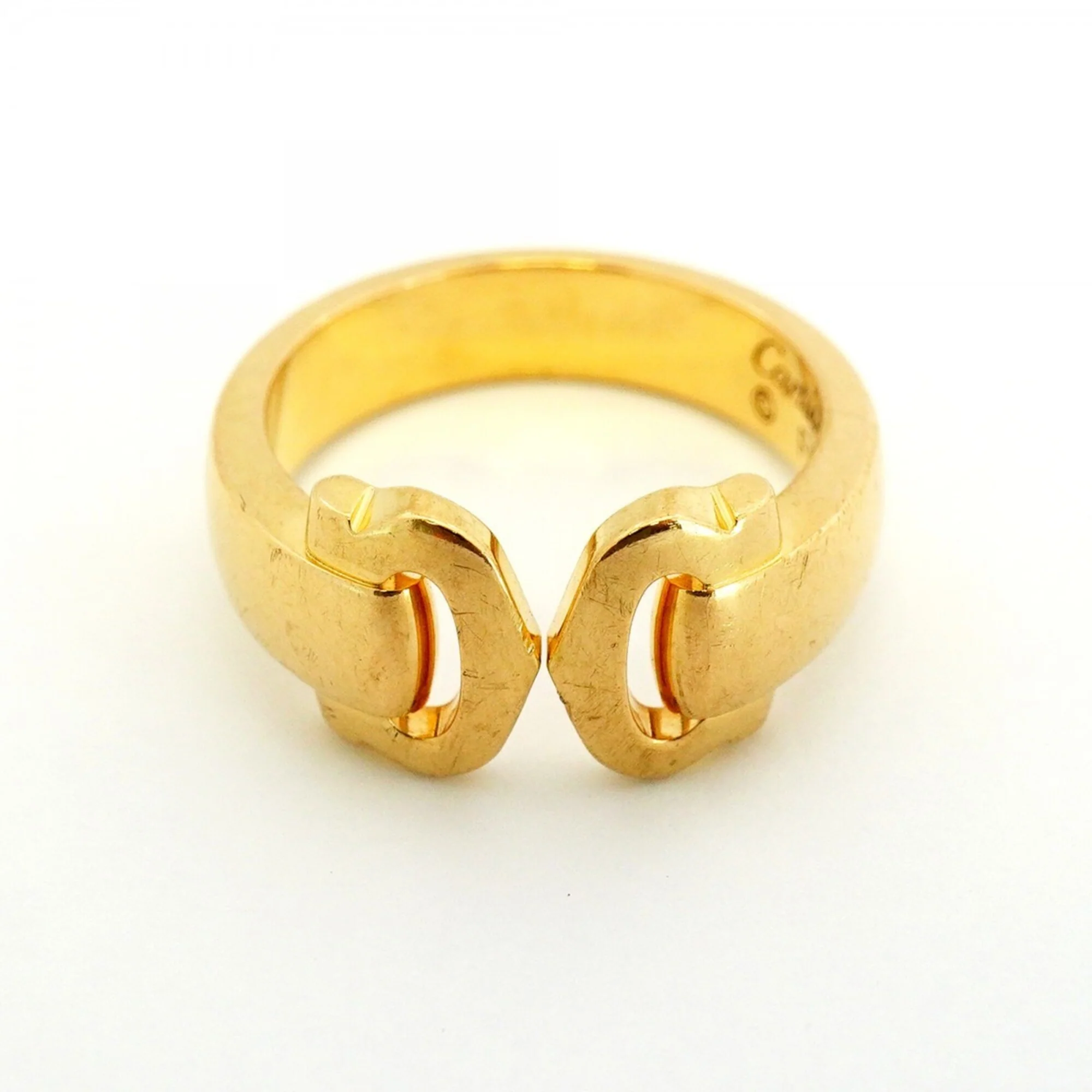 2C Boucle Band Ring 18K Yellow Gold - Image 3