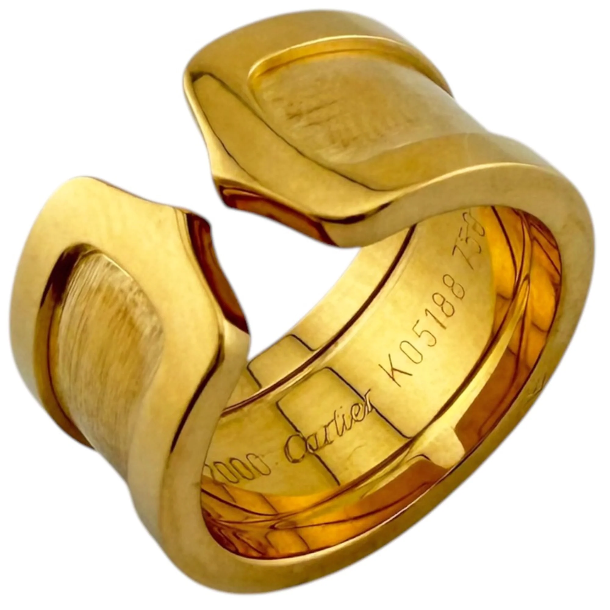 2C Ring 18K Yellow Gold