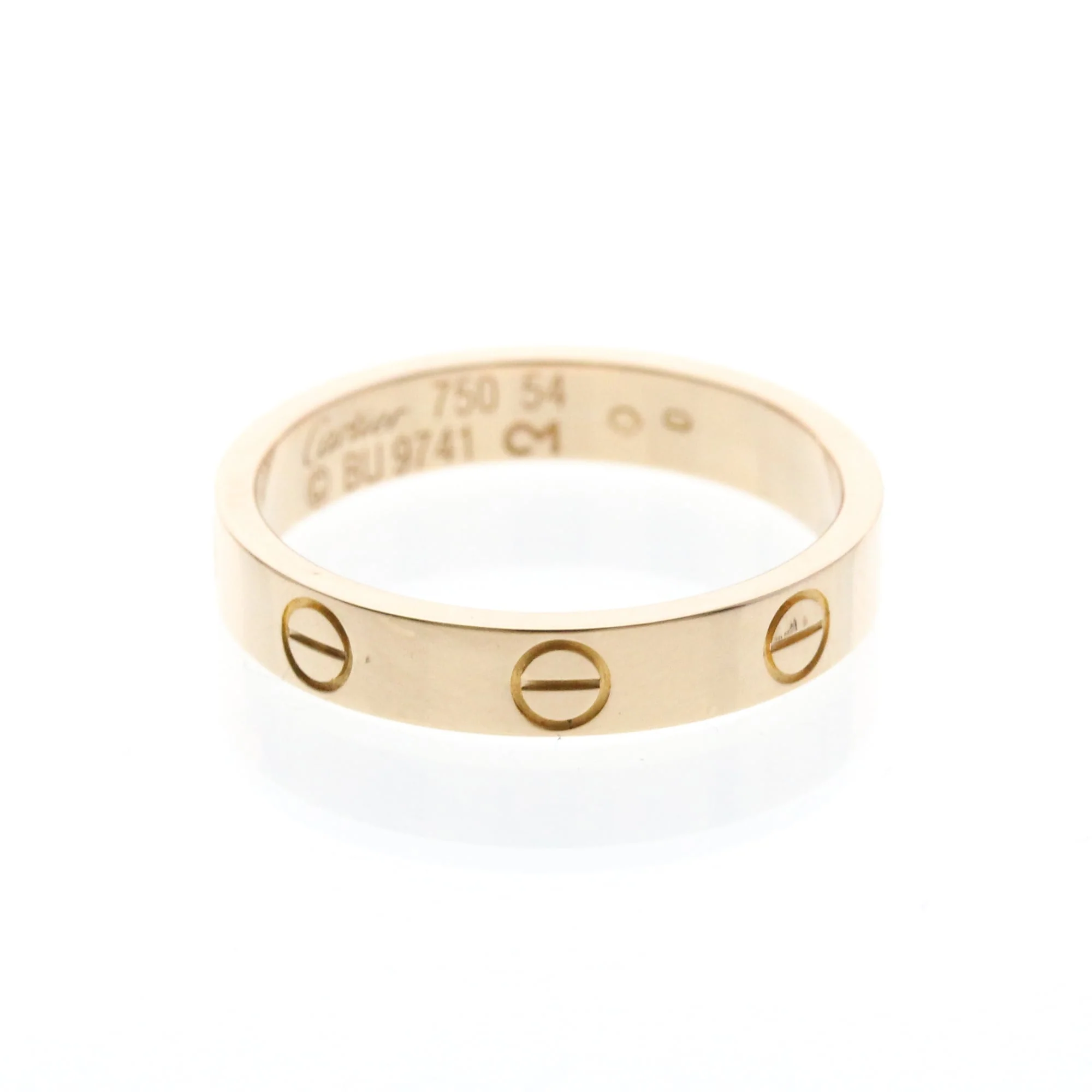Band Ring 18K Rose Gold Mini