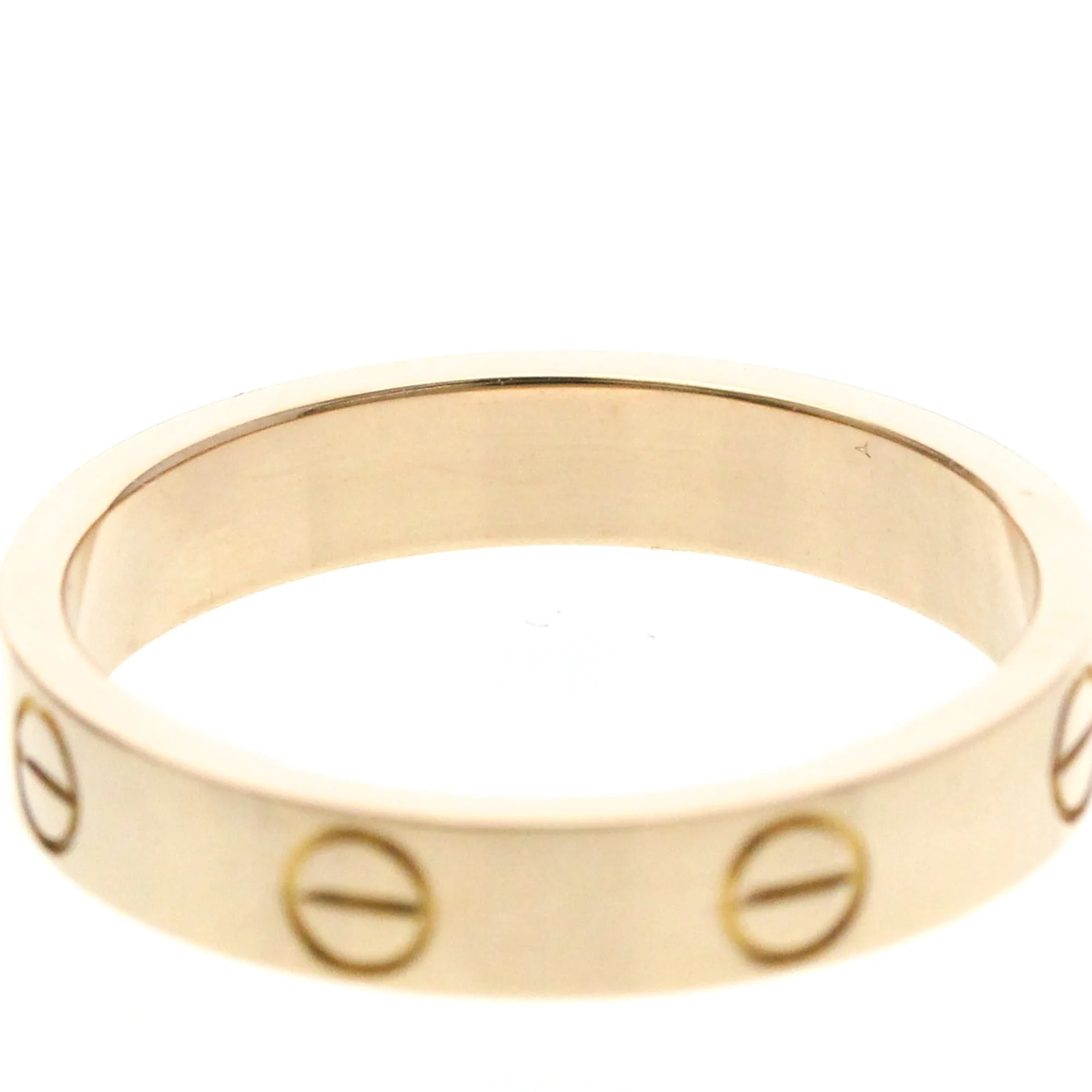 Band Ring 18K Rose Gold Mini - Image 7