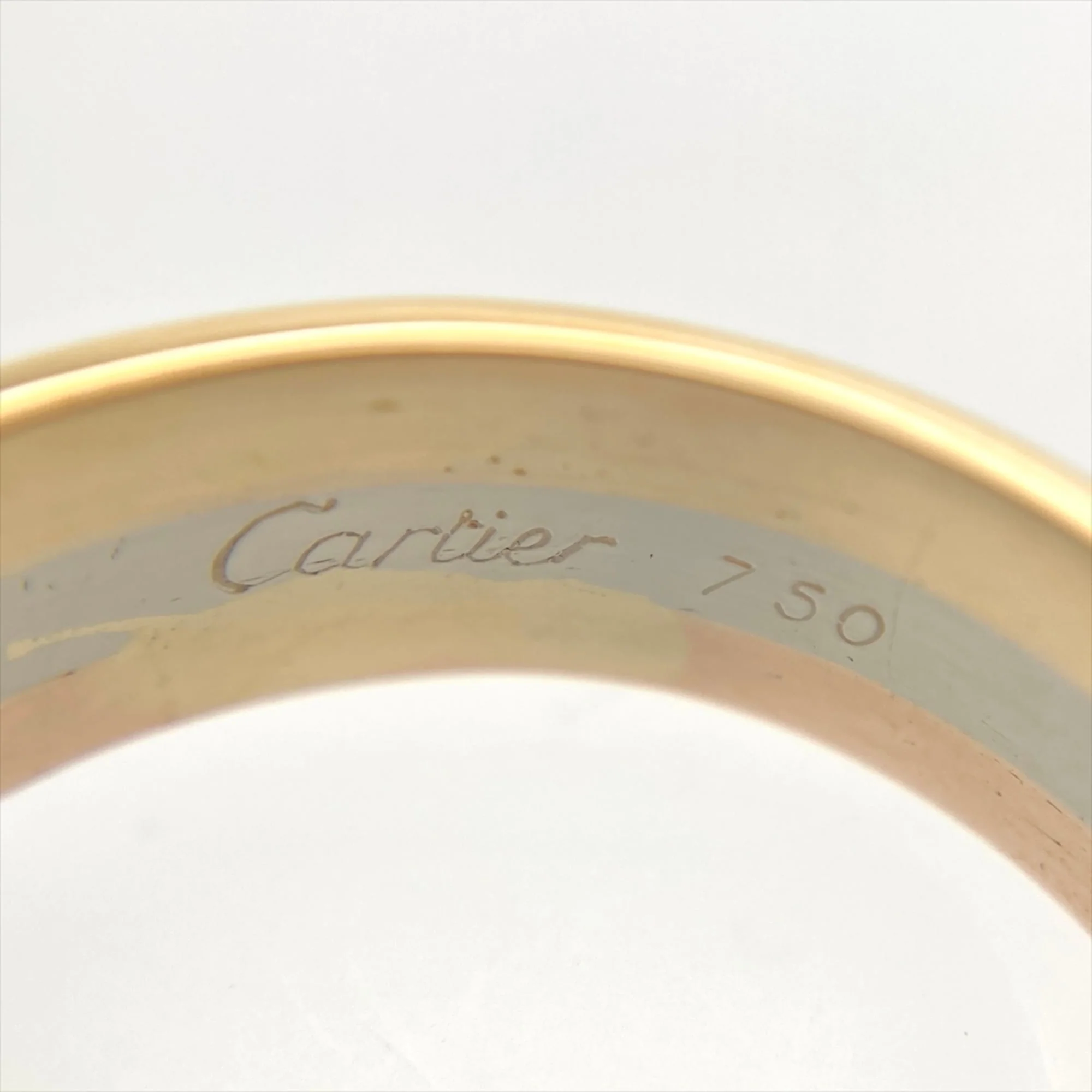 Band Ring 18K Tricolor Gold - Image 5