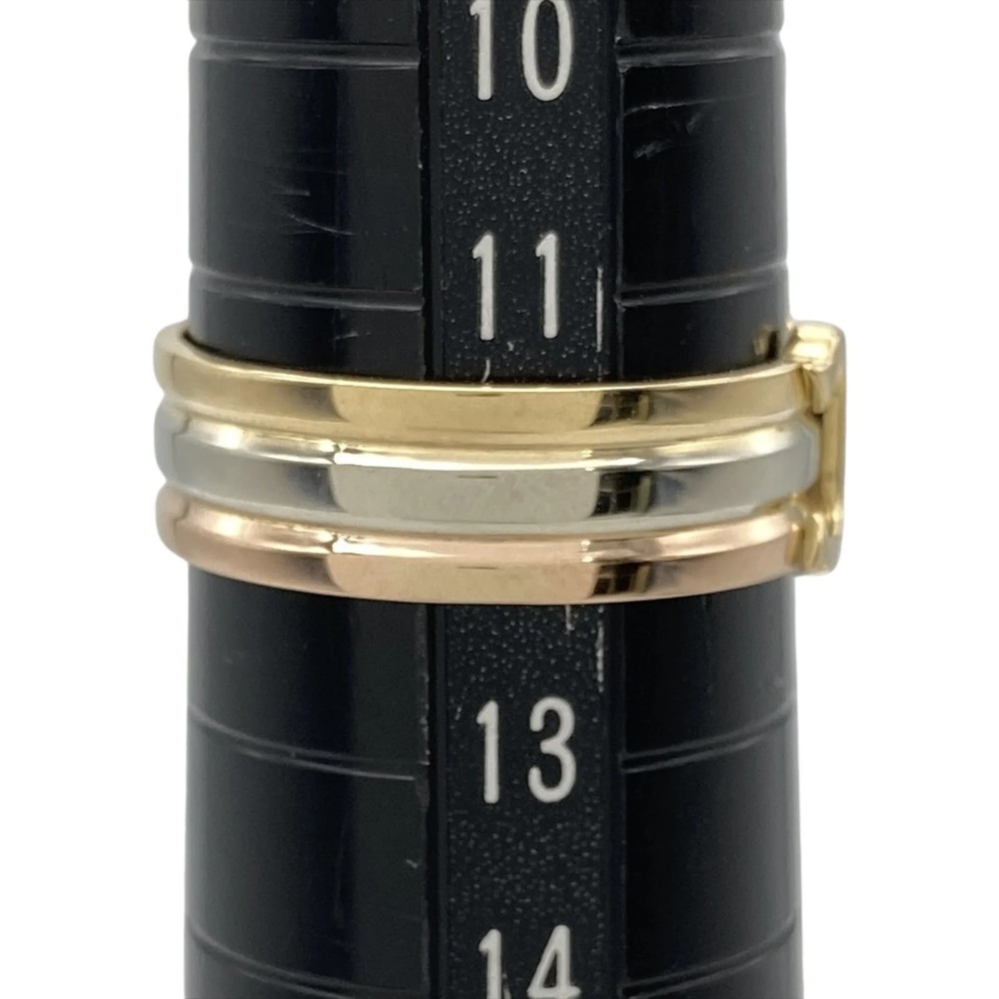 Band Ring 18K Tricolor Gold - Image 7