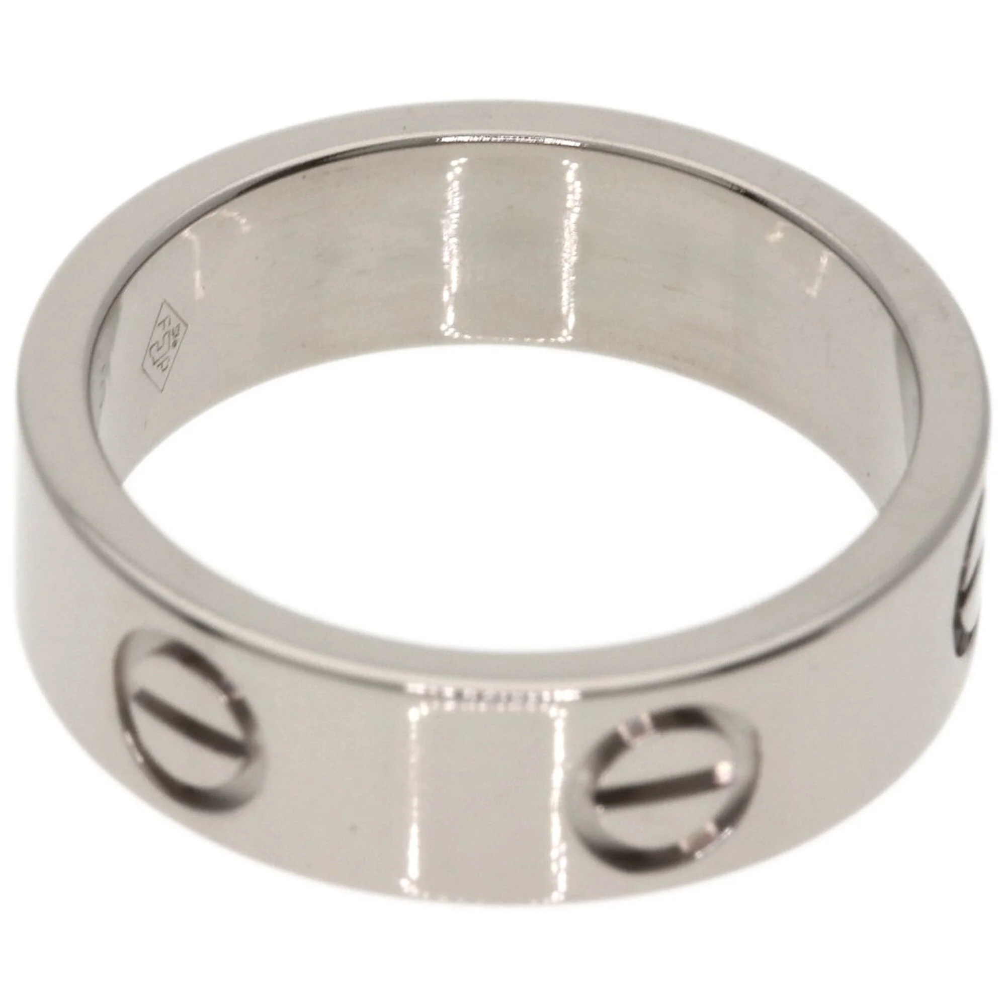 Band Ring 18K White Gold - Image 9