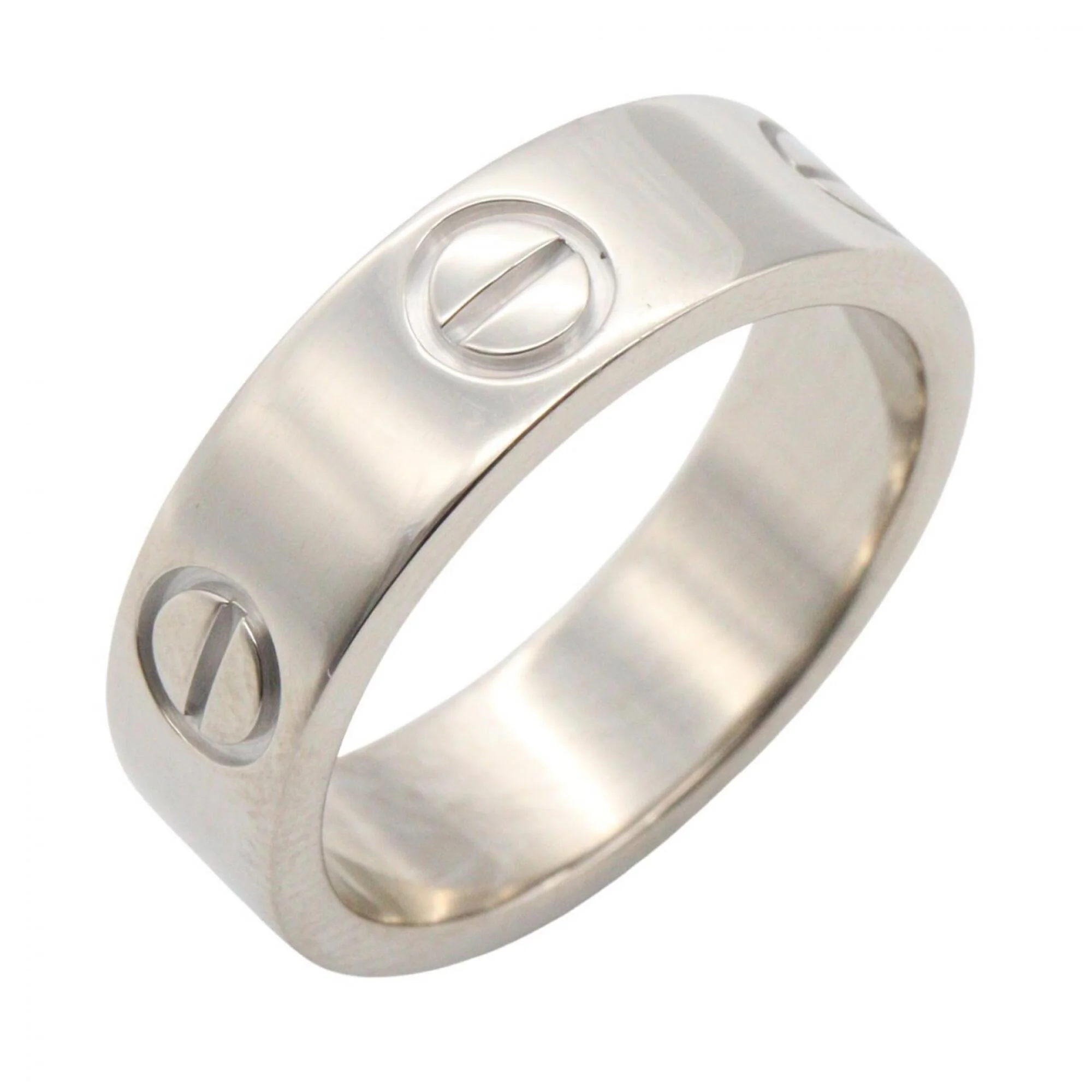 Band Ring 18K White Gold