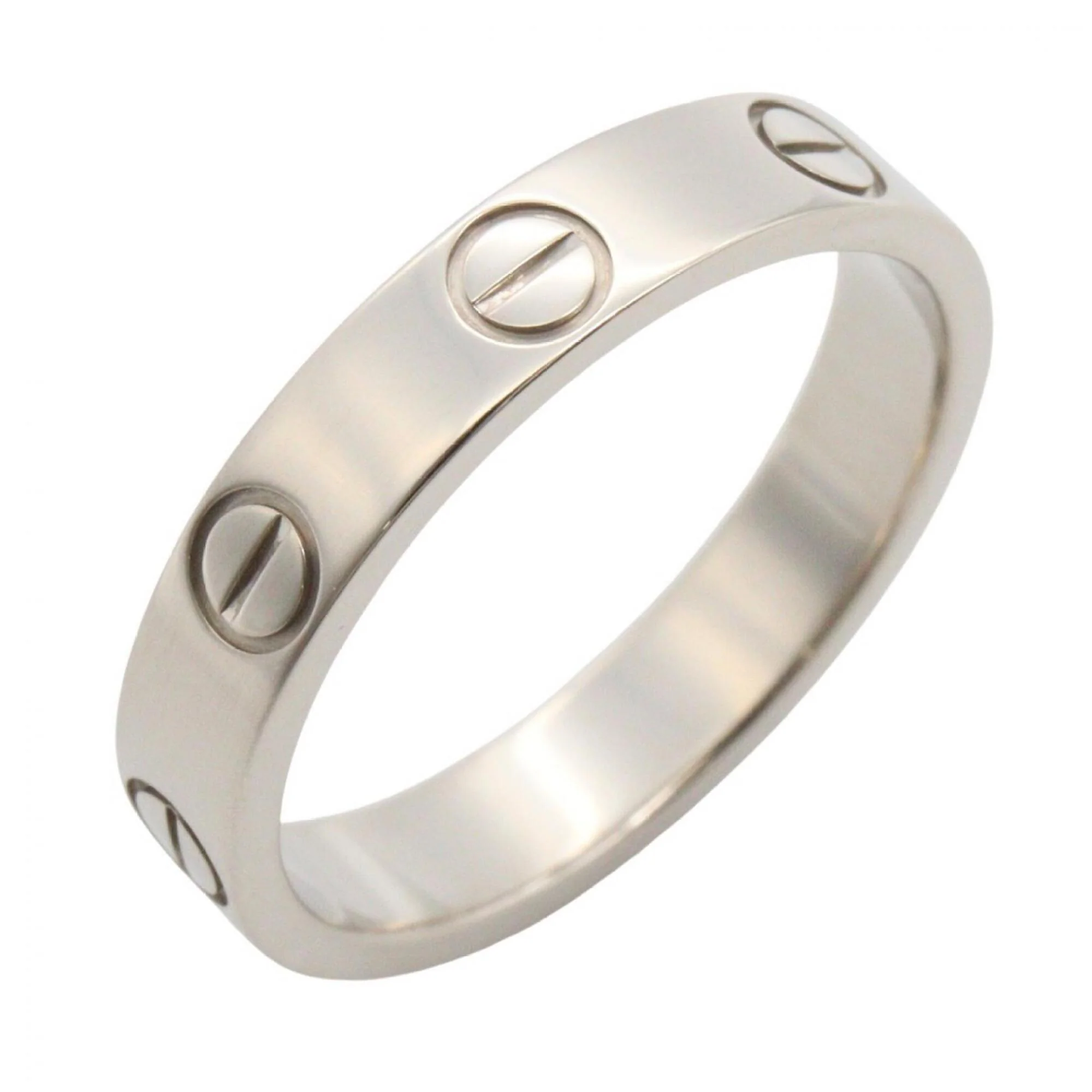 Band Ring 18K White Gold