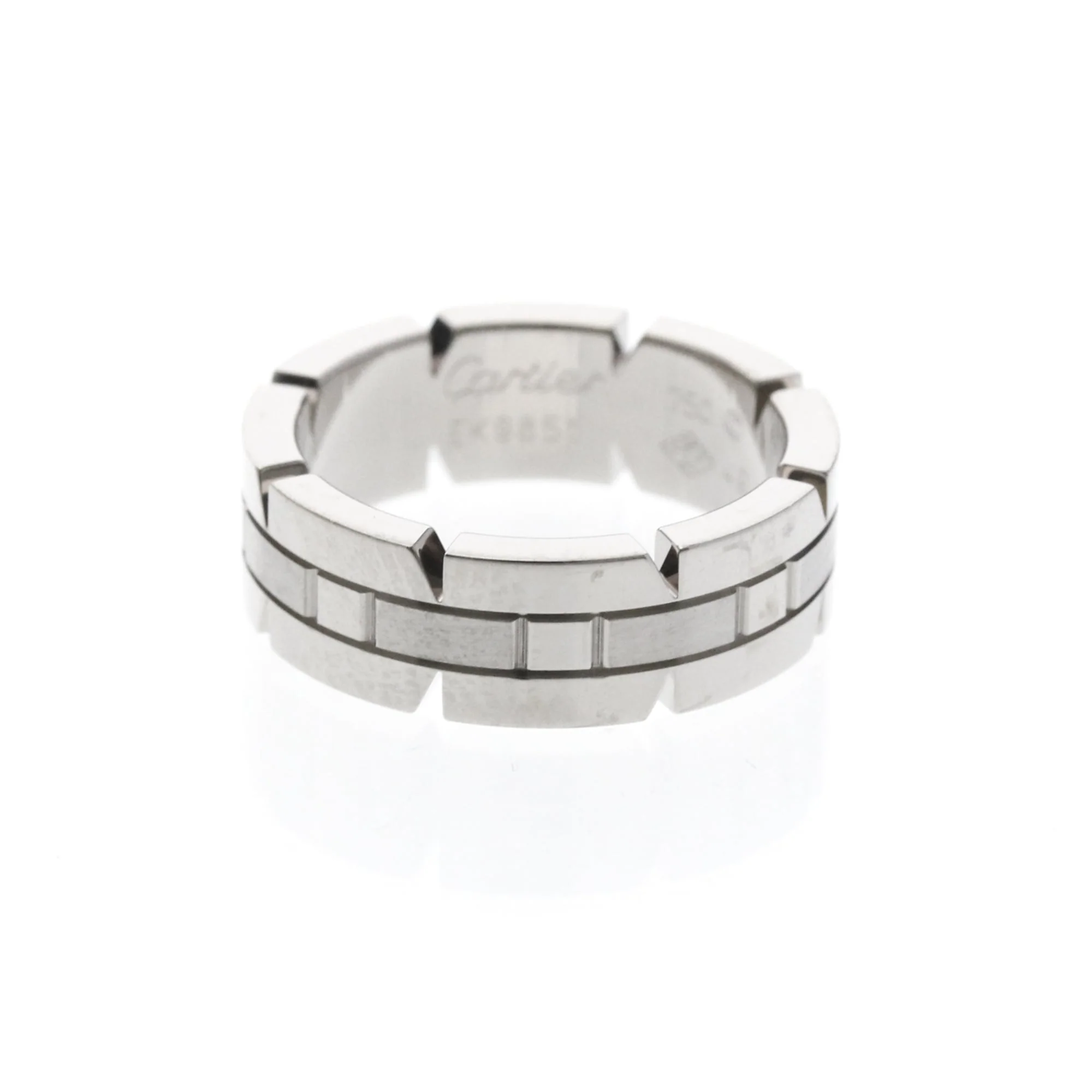 Band Ring 18K White Gold
