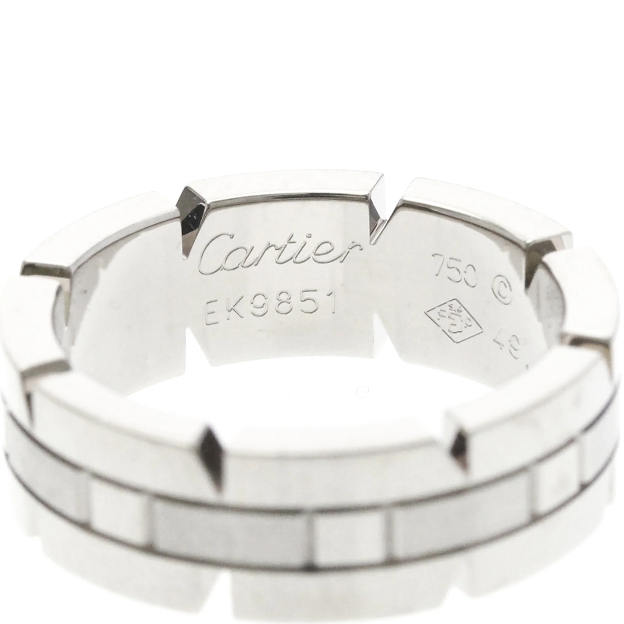 Band Ring 18K White Gold - Image 5