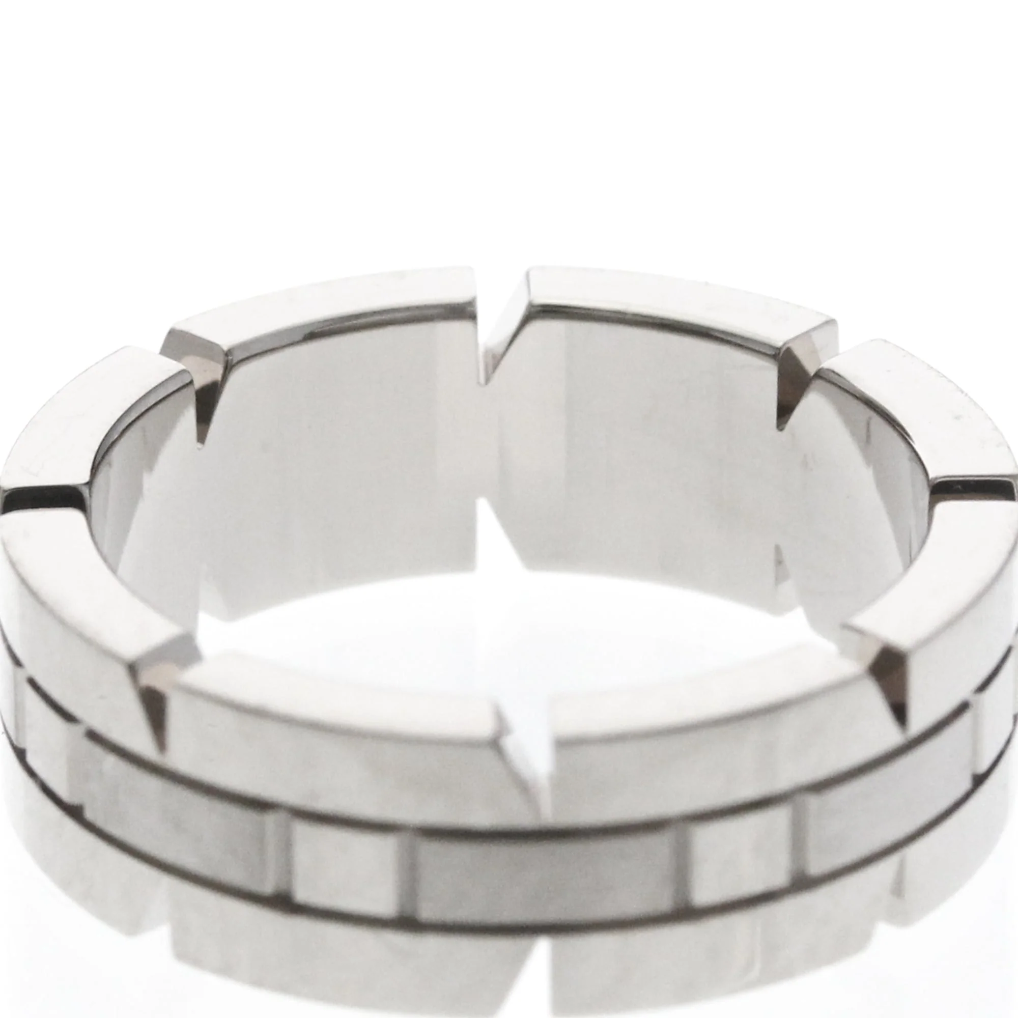 Band Ring 18K White Gold - Image 7