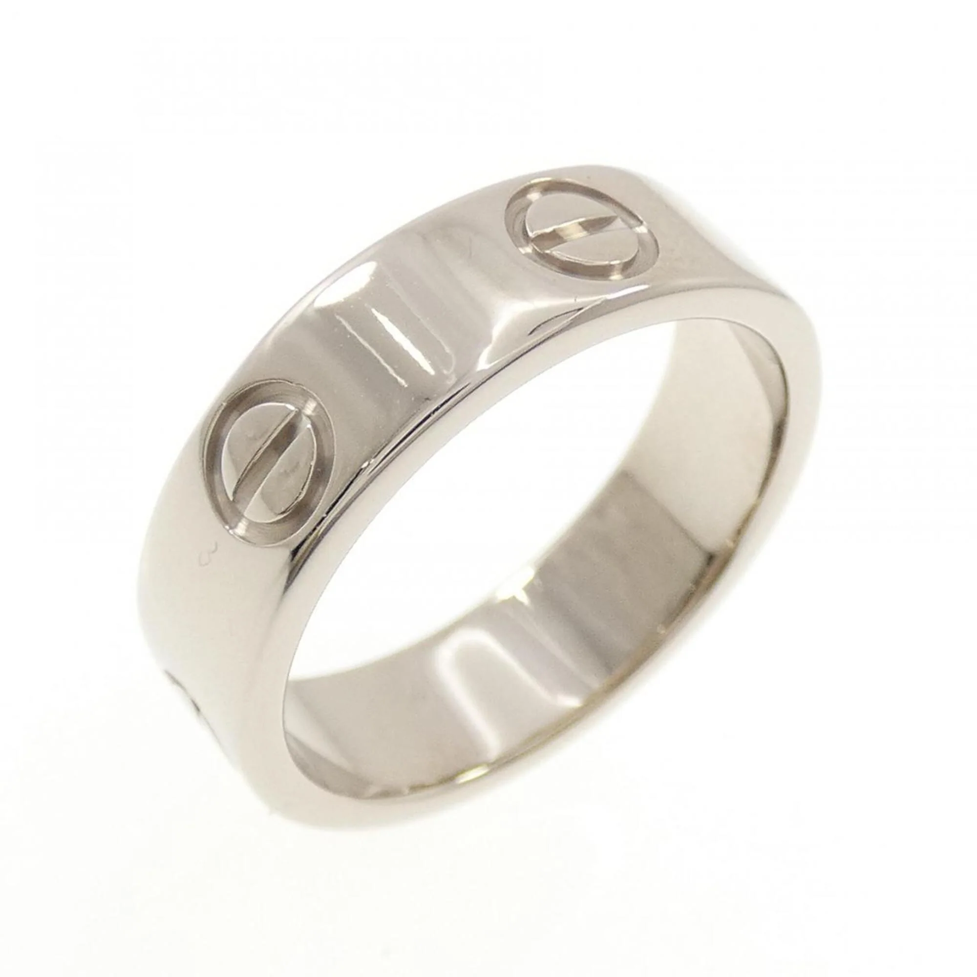 Band Ring 18K White Gold
